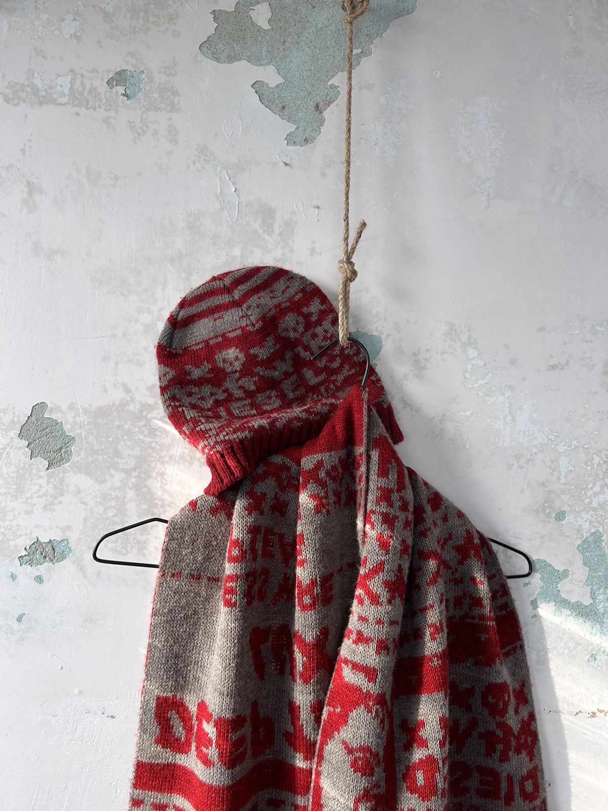 Diesel VINTAGE DIESEL Y2K SCARF HAT Size ONE SIZE - 2 Thumbnail