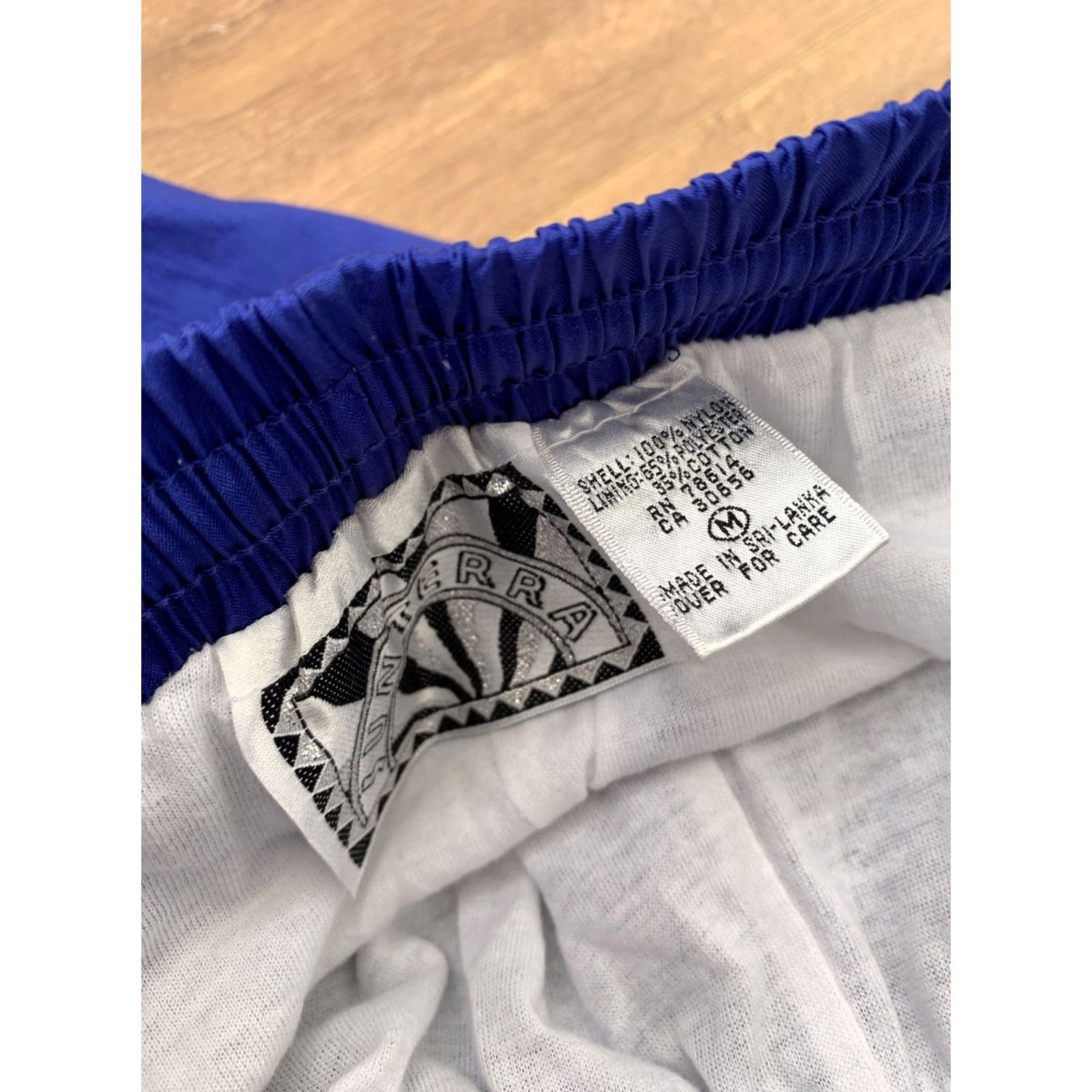 Vintage VINTAGE Suntera Track Jacket Pants Set Womens Medium Blue Polka Dot Nylon Tracksuit Jacket & Pants Women 90s Sports Style Size 32" / US 10 / IT 46 - 7 Thumbnail
