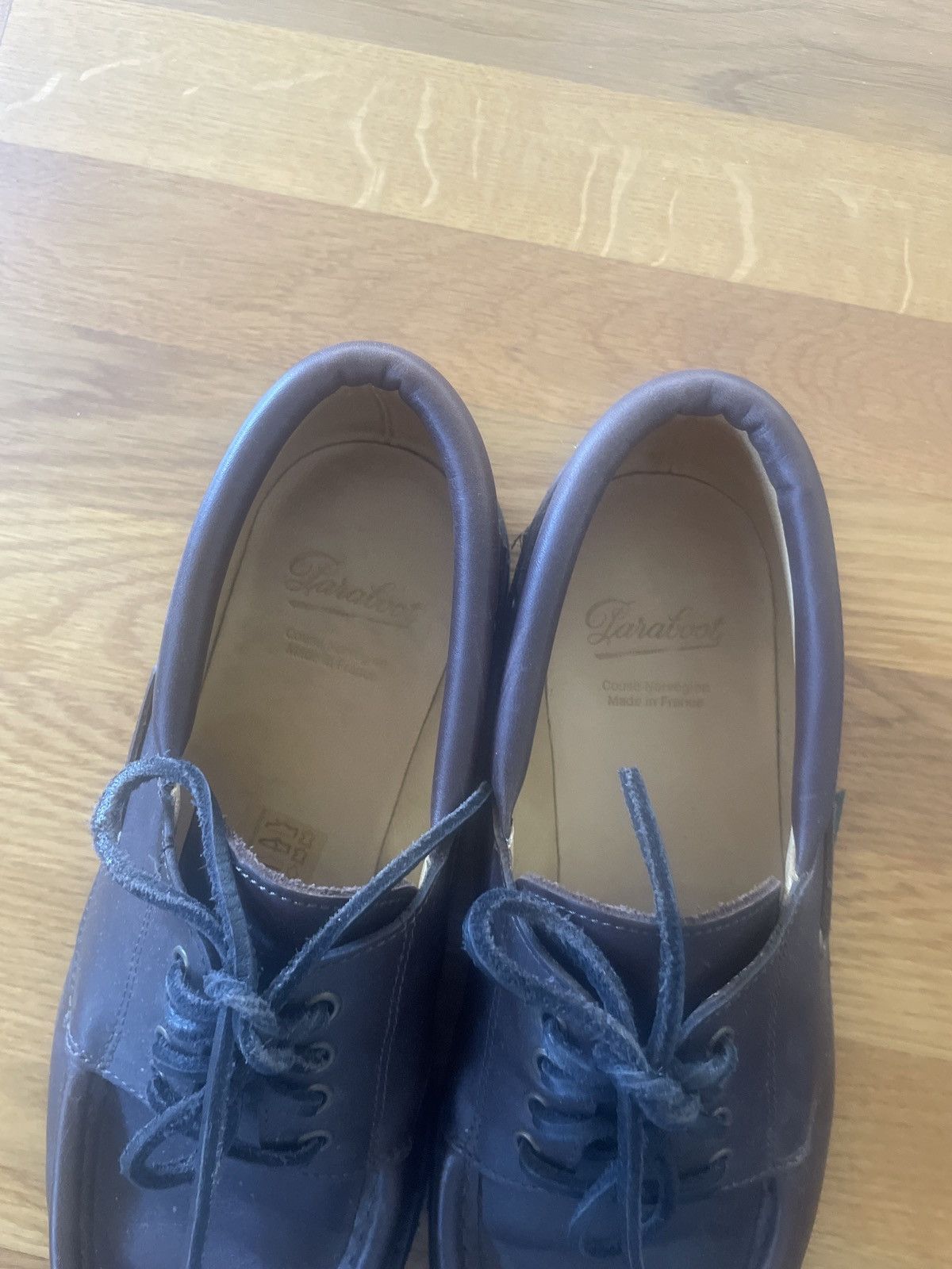 Paraboot パラブーツ CHIMEY JANNU Navy uk7.5 CHIMEY/JANNU NOIRE-LISSE EBONY | Paraboot