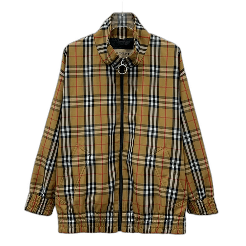 Burberry Burberry brown check long sleeve jacket Size US XL / EU 56 / 4 - 1 Thumbnail