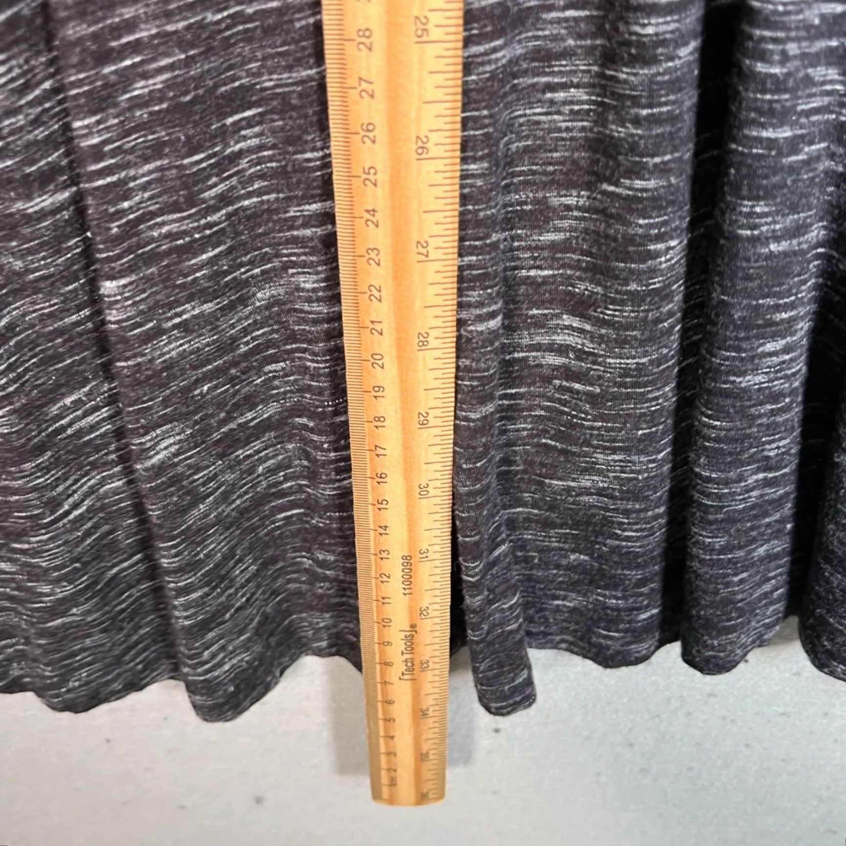 Anthropologie Saturday Sunday Anthropologie Dark Gray Heathered Long Sleeve Dress M Women Knee Length Size M / US 6-8 / IT 42-44 - 7 Thumbnail