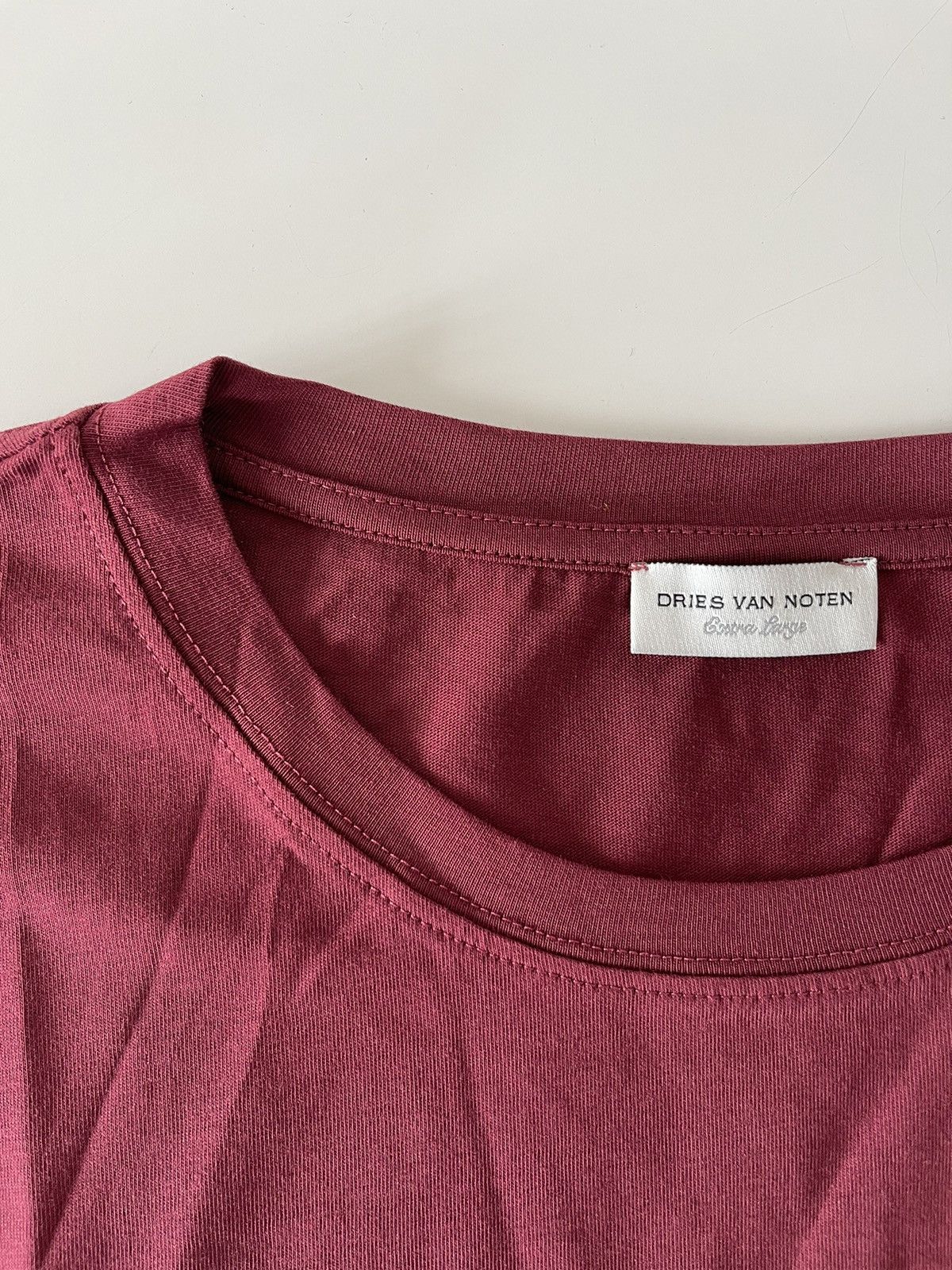 Dries Van Noten Dries Van Noten Regular Cotton T-Shirt Size US XL / EU 56 / 4 - 4 Thumbnail