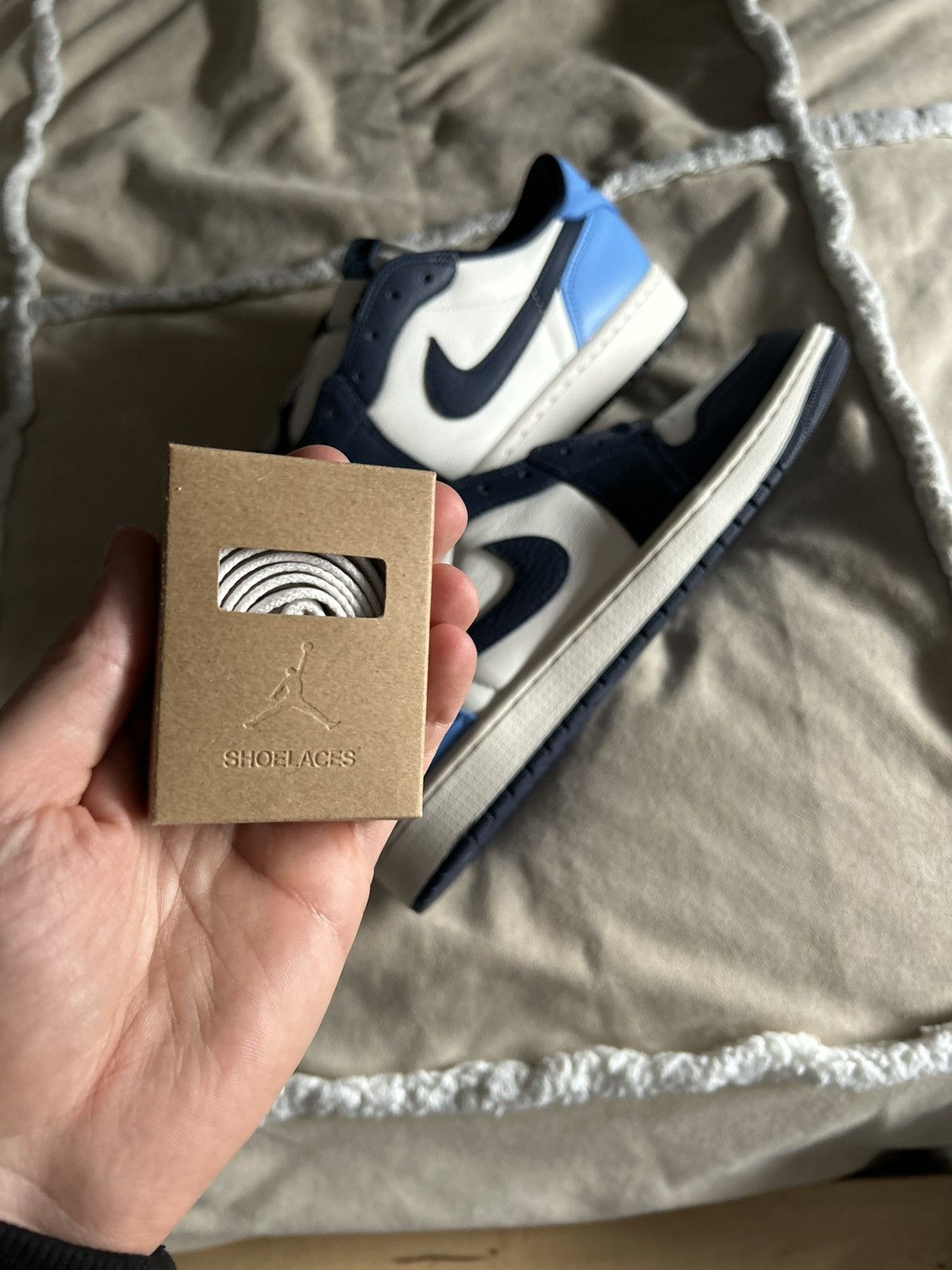 Jordan Brand × Nike Jordan 1 low Obsidian Size 10 Size US 10 / EU 43 - 8 Thumbnail