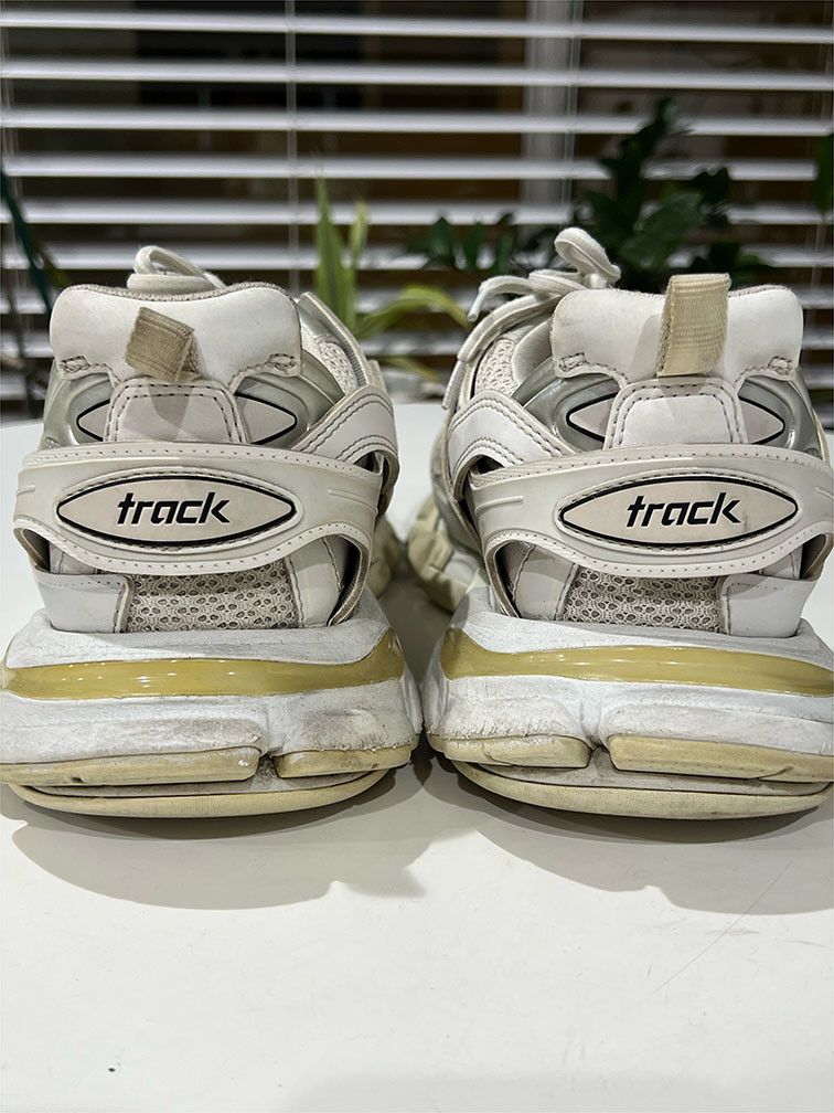 Balenciaga Balenciaga White Track Sneakers Size US 9 / EU 42 - 4 Thumbnail