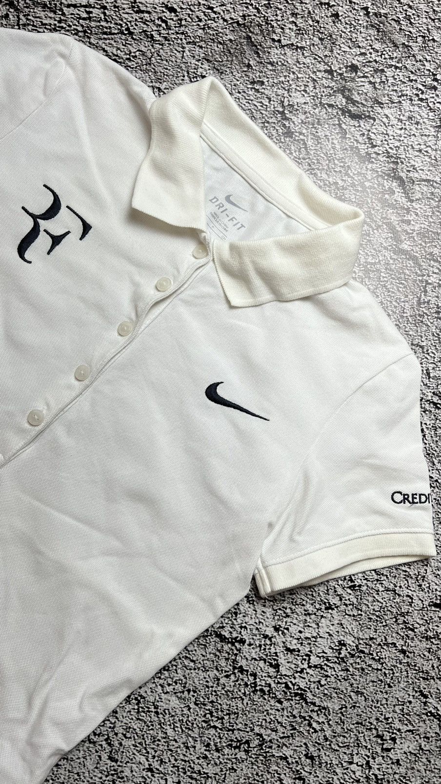 Nike Nike RF Roger Federer tennis challenge court polo vintage Size S / US 4 / IT 40 - 2 Thumbnail