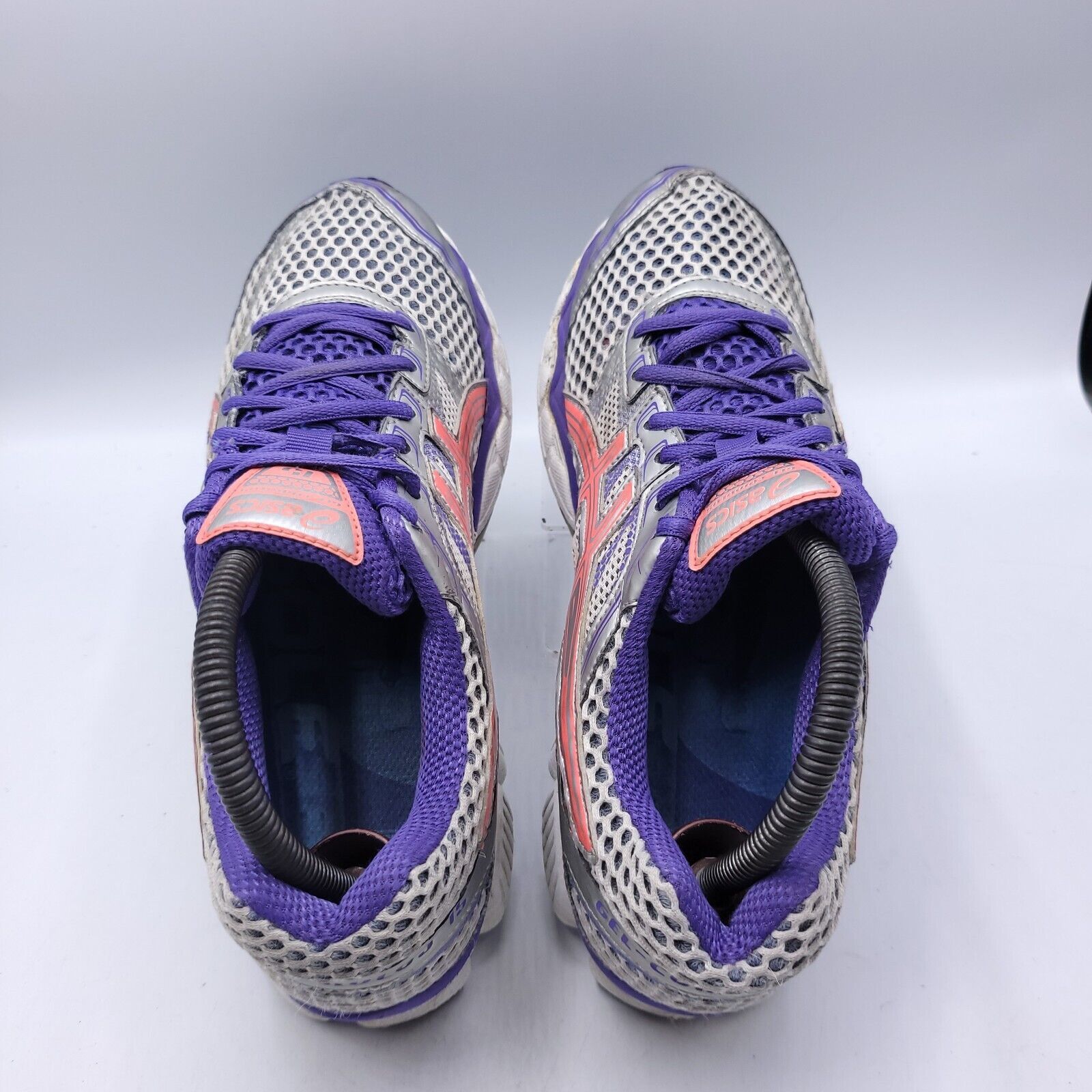 Asics Asics Gel-Cumulus 15 Shoe Womens Size 9 T3C5N Gray Purple Size US 9 / IT 39 - 4 Thumbnail