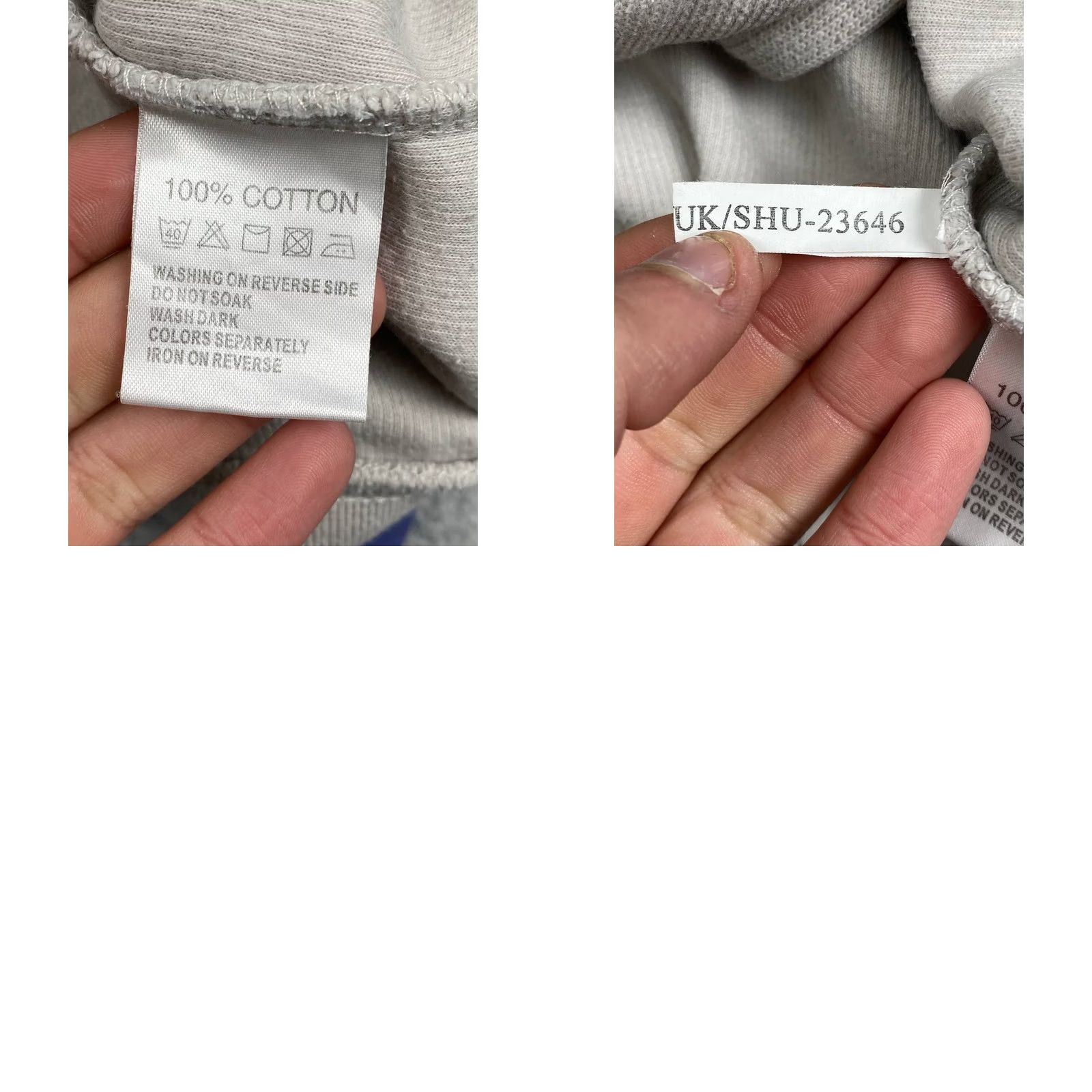 Yves Saint Laurent YSL Sweatshirt Full Zip Men L White Saint Laurent Logo Cotton Size US L / EU 52-54 / 3 - 9 Thumbnail