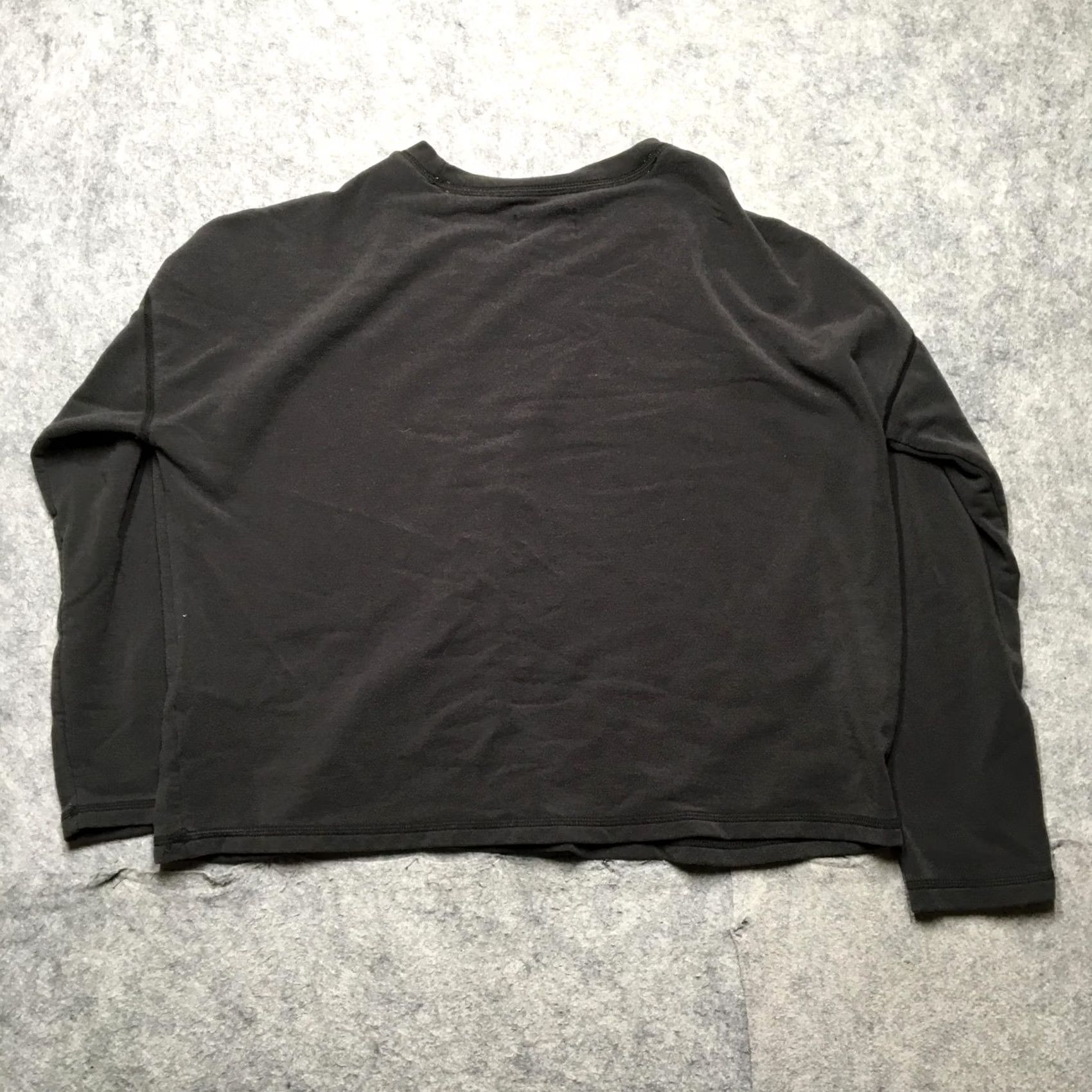 Madewell Madewell MWL Sweatshirt Womens Medium Black Fleece Crewneck Pullover Top Size M / US 6-8 / IT 42-44 - 6 Thumbnail