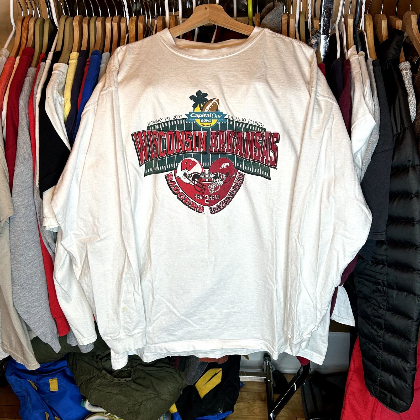 Jansport Y2K Wisconsin Badgers Capitol One Bowl XXL Size US XL / EU 56 / 4 - 2 Thumbnail