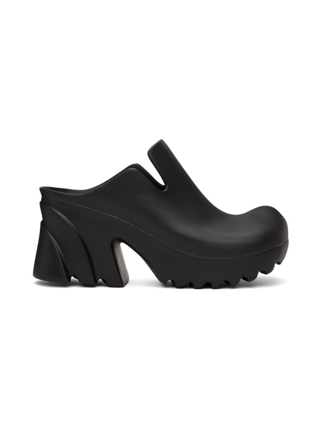 Bottega Veneta o1s1rm0925 Rubber Flash Clog in Black Size US 10 / IT 40 - 1 Thumbnail