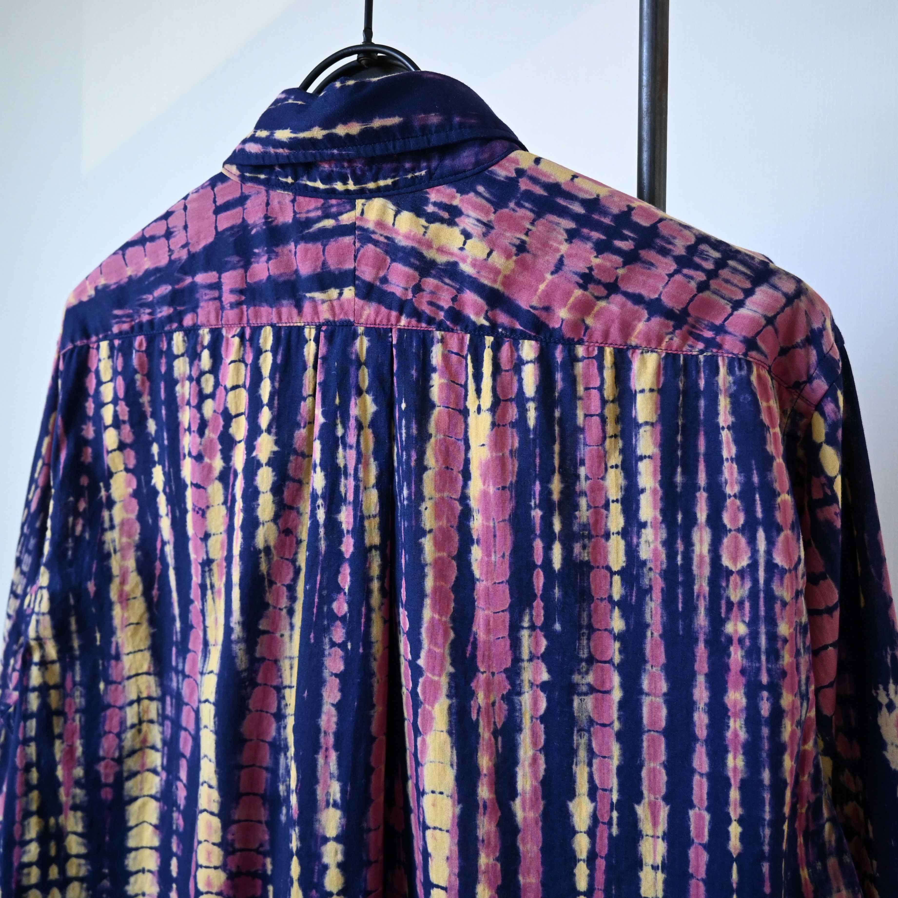 Engineered Garments Engineered Garments "19th Century Shirt" Lawn batik stripe Size US S / EU 44-46 / 1 - 3 Thumbnail