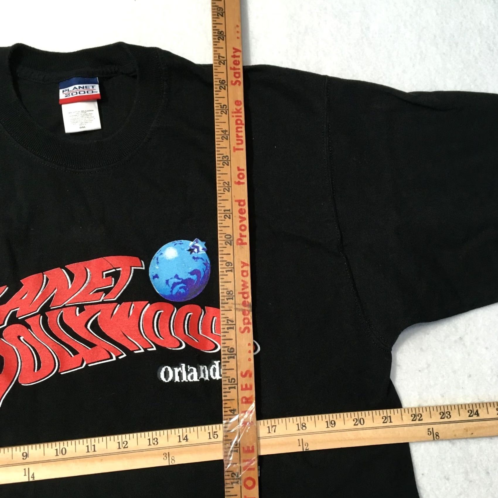 Planet Hollywood VINTAGE Planet Hollywood Shirt L Black Orlando Size Cotton Men Size US L / EU 52-54 / 3 - 4 Thumbnail