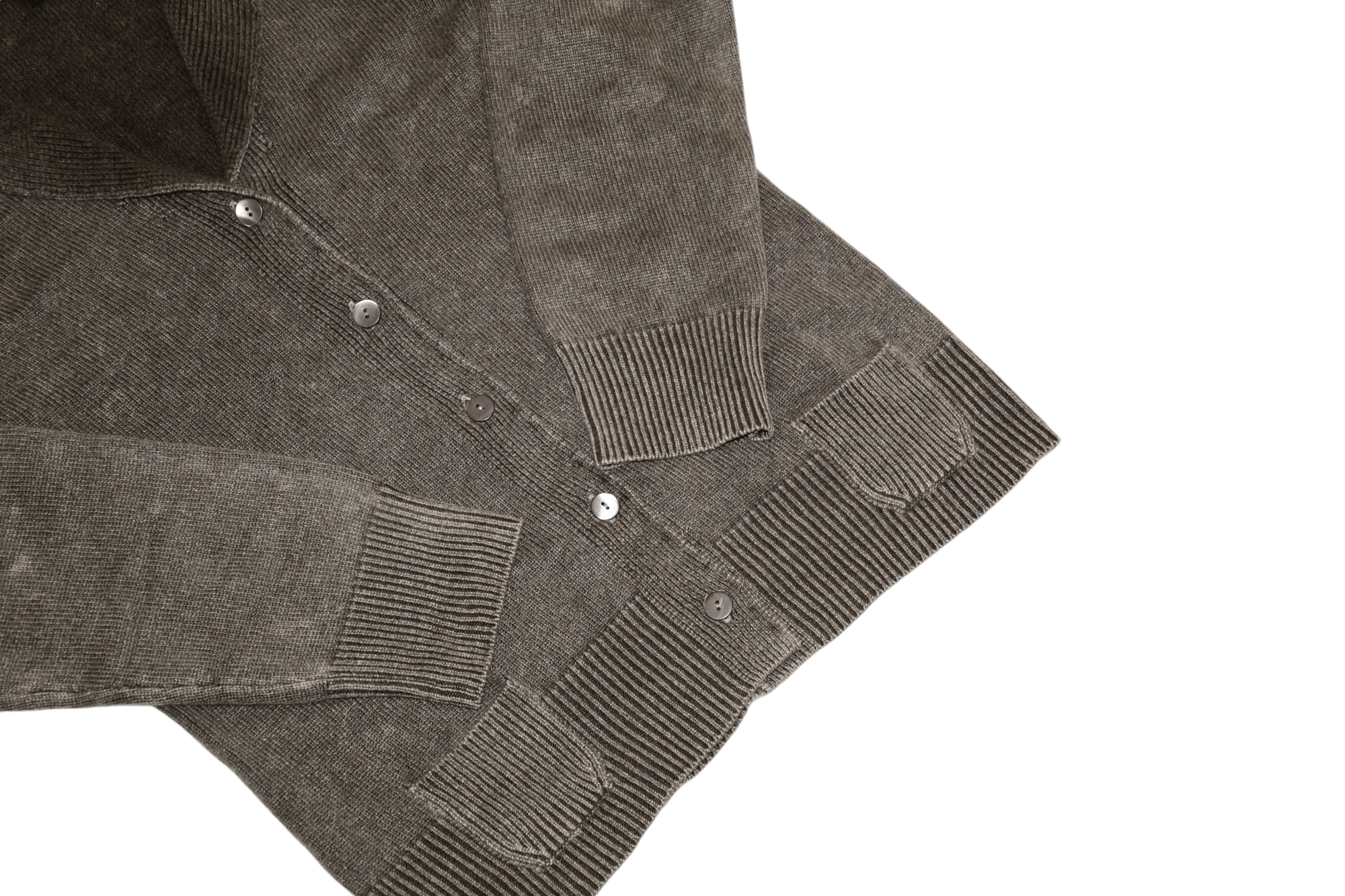 Barena Cividini Cashmere Garment Dyed Buttons Cardigan Size US S / EU 44-46 / 1 - 4 Thumbnail