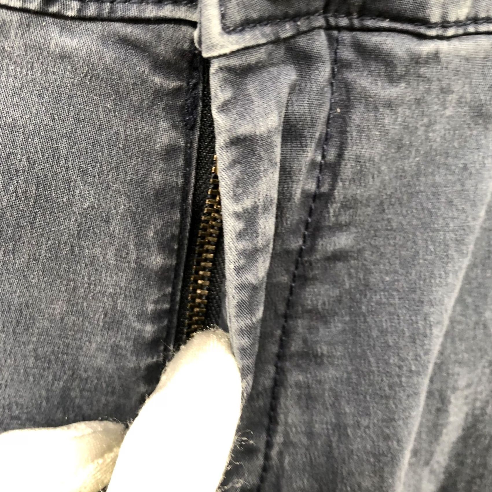 Zara Zara Slim Chino Pants Mens 31x33 Navy Blue Flat Front Flat Front Chino Pants Slim Fit 31 Mens Blue Zara Pants Men Size US 31 - 5 Thumbnail