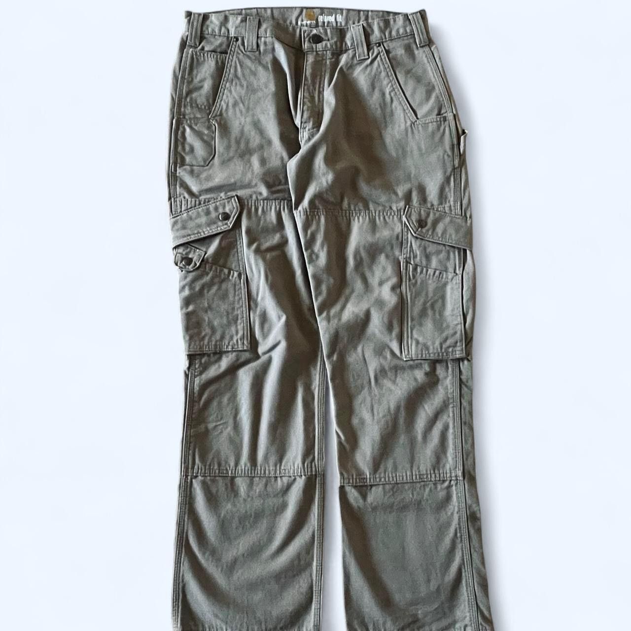 Carhartt × Vintage Carhartt Double Knee Carpenter Cargo Pants - 34 Size US 34 / EU 50 - 2 Thumbnail