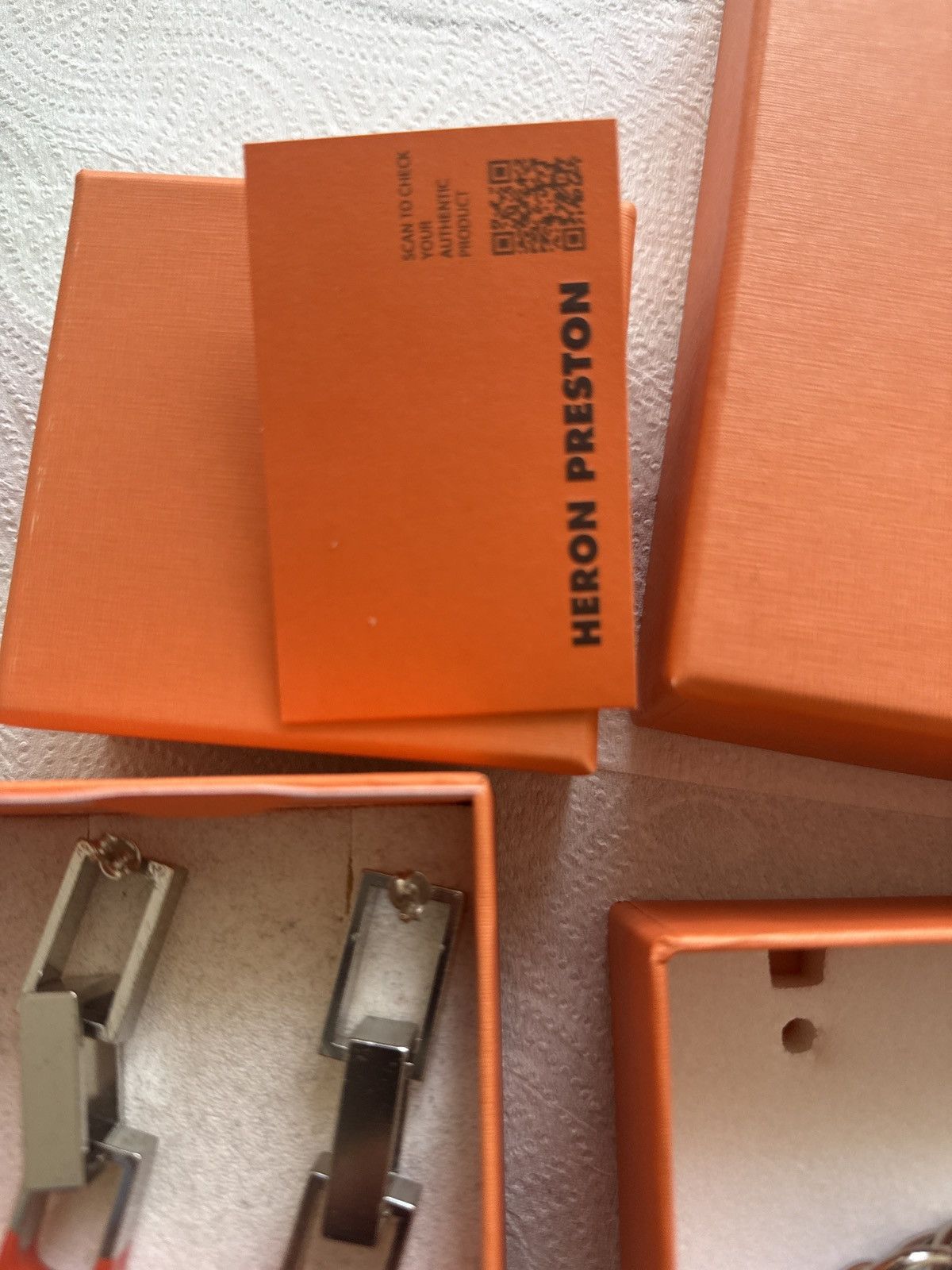 Heron Preston Luxury Heron Preston earings Size ONE SIZE - 3 Thumbnail