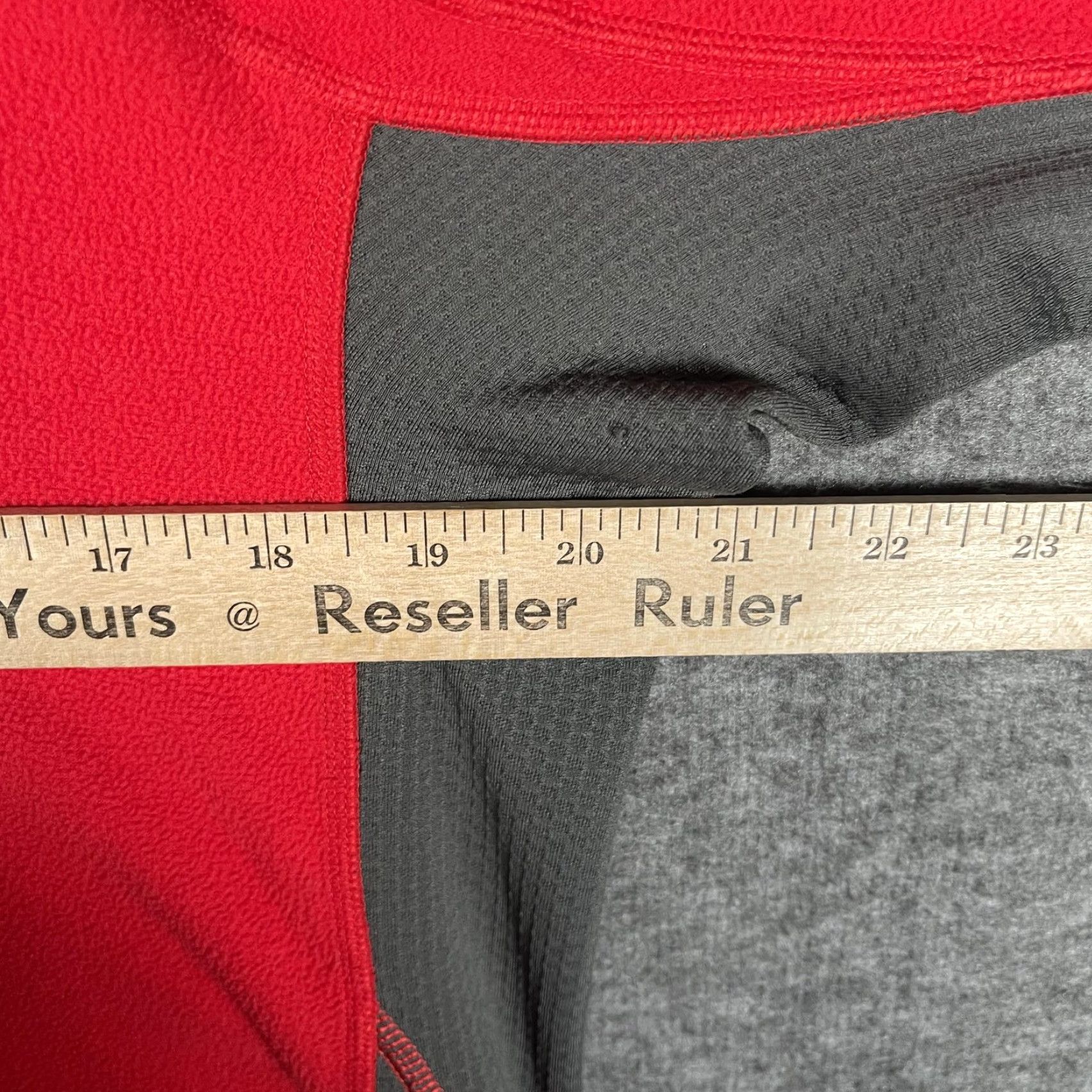 The North Face The North Face Flight Series Pullover Mens M Red Gray 1/4 Zip Fleece Top Size US M / EU 48-50 / 2 - 6 Thumbnail