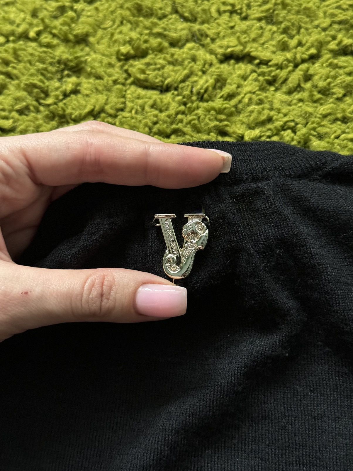 Designer × Versace × Versace Jeans Couture Versace tiger pattern wool dress Size M / US 6-8 / IT 42-44 - 3 Thumbnail