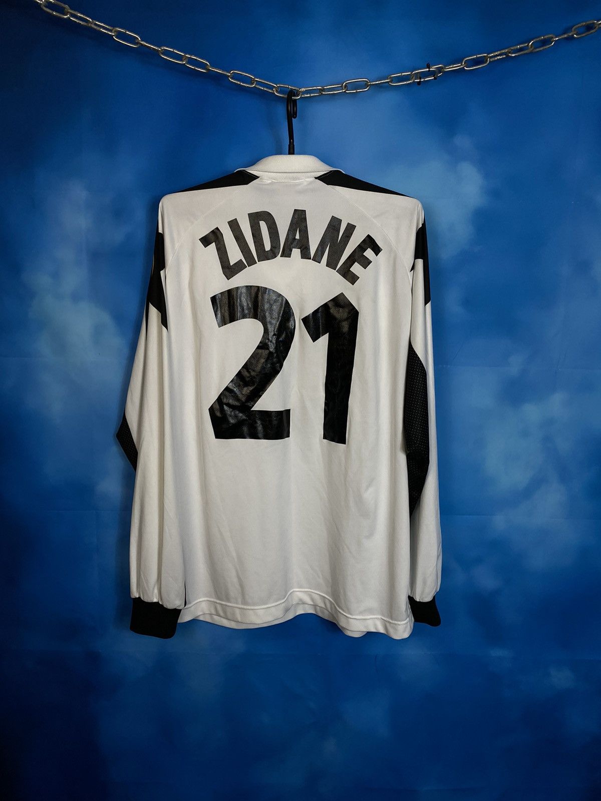 Kappa × Vintage Rare❗️KAPPA ZIDANE JUVENTUS PLAYER SOCCER JERSEY Size US L / EU 52-54 / 3 - 1 Thumbnail