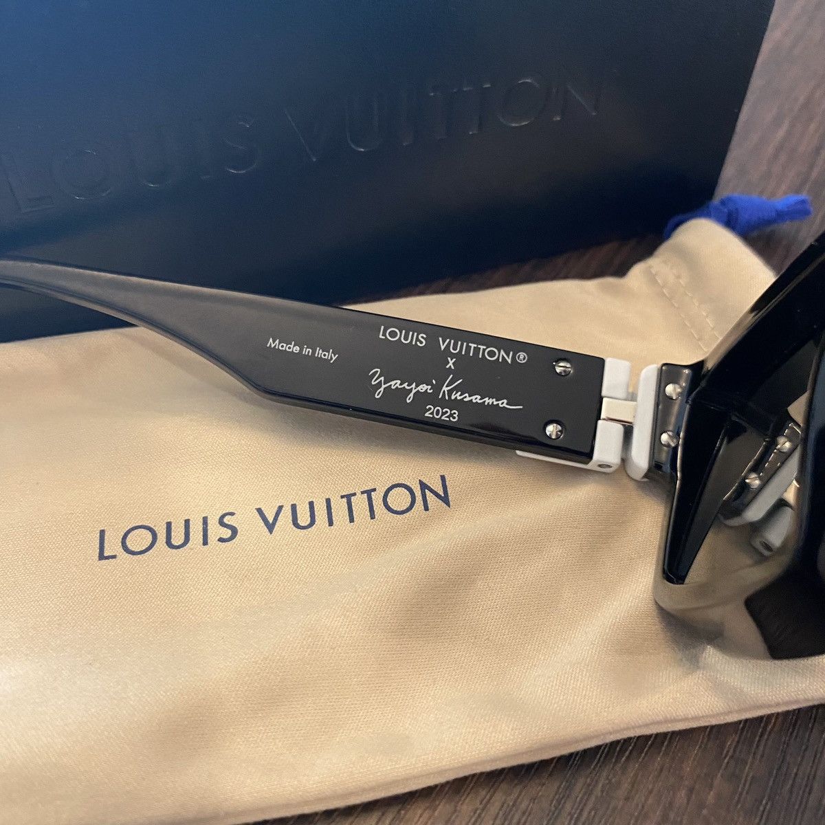 Louis Vuitton Louis Vuitton x Yayoi Kusuma Millionaire Sunglasses Size ONE SIZE - 9 Thumbnail