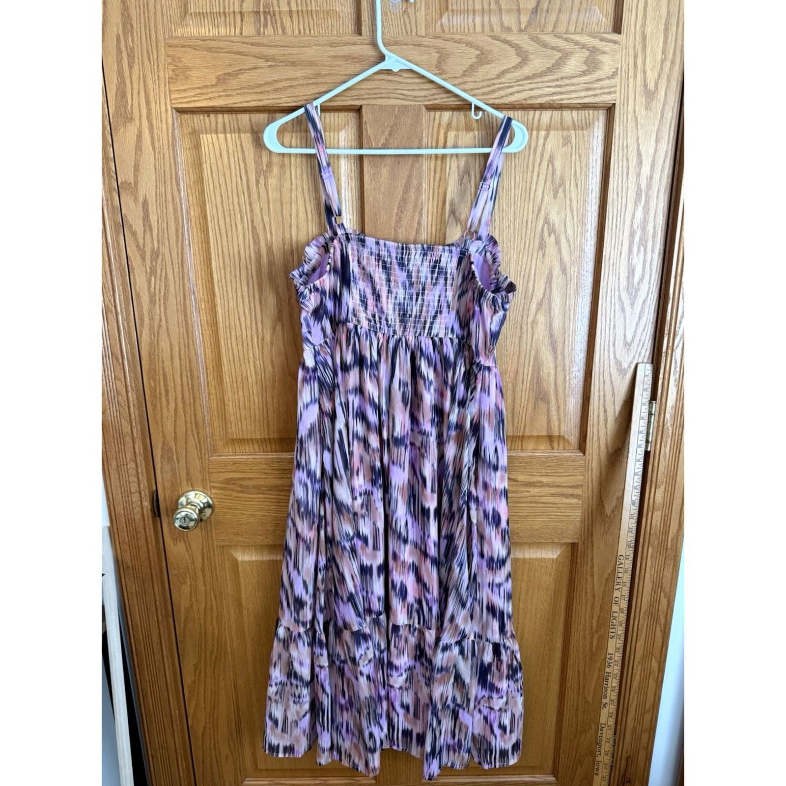 Torrid Torrid Multi Color Printed Maxi Dress NWT Casual Women's Size 0/L Size XS / US 0-2 / IT 36-38 - 2 Thumbnail