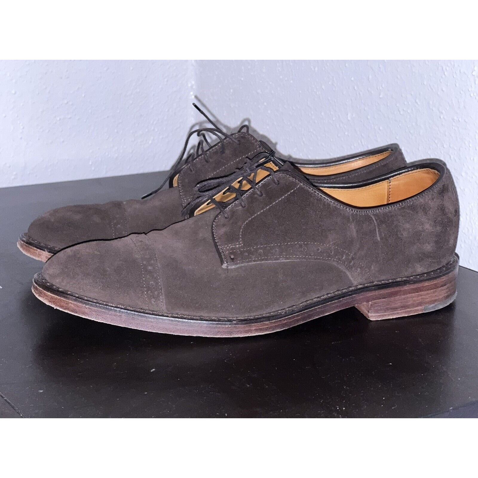 Polo Ralph Lauren Polo Ralph Lauren Size 9 D Sueded Leather Oxford Shoes Mens Size US 8.5 / EU 41-42 - 7 Thumbnail
