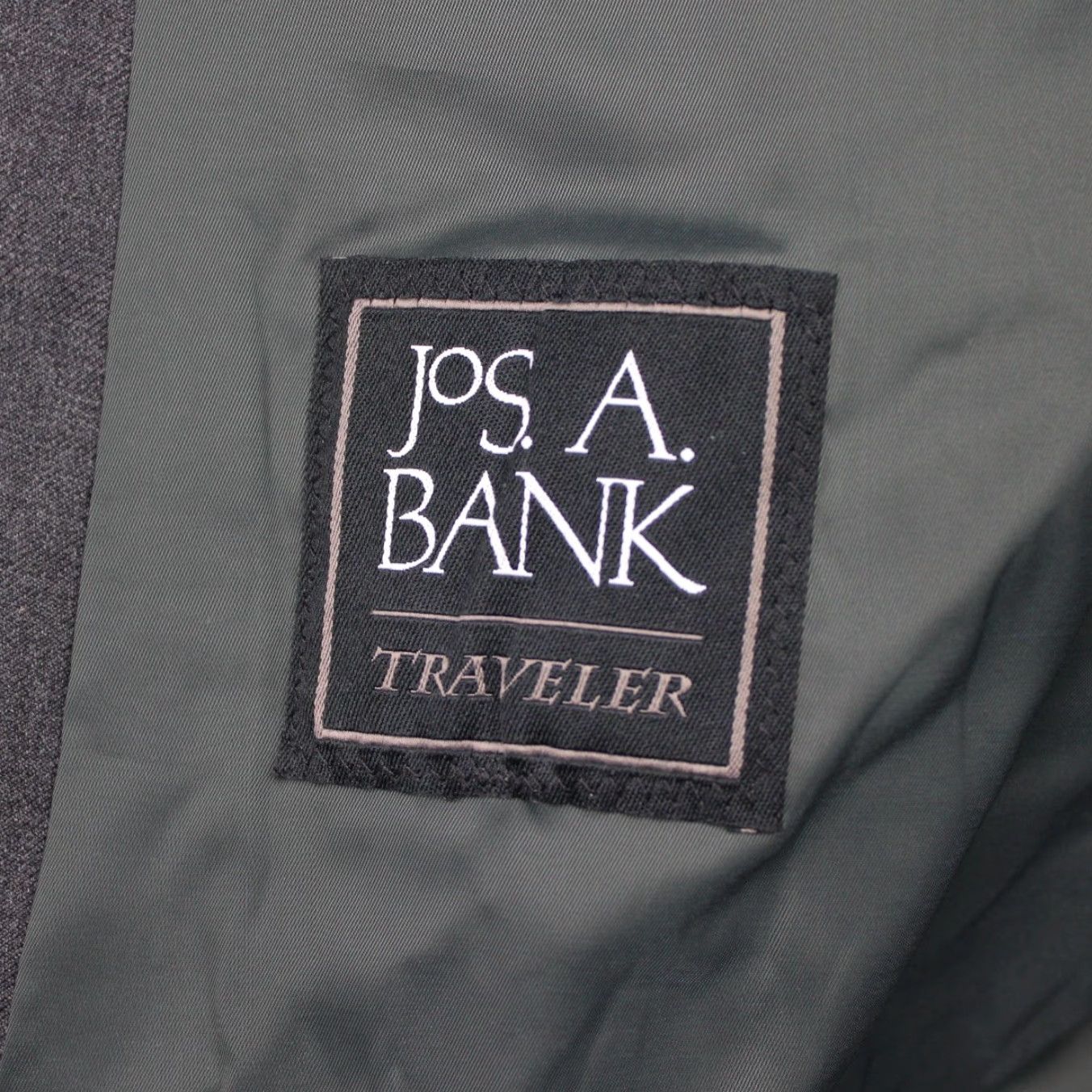 Jos. A. Bank Jos. A. Bank Blazer Mens 54 Regular Gray Wool Tweed 2 Button Notch Lapel 100% Wool Regular Fit Sports Jacket Boys Girls Mens? Size 54R - 6 Thumbnail