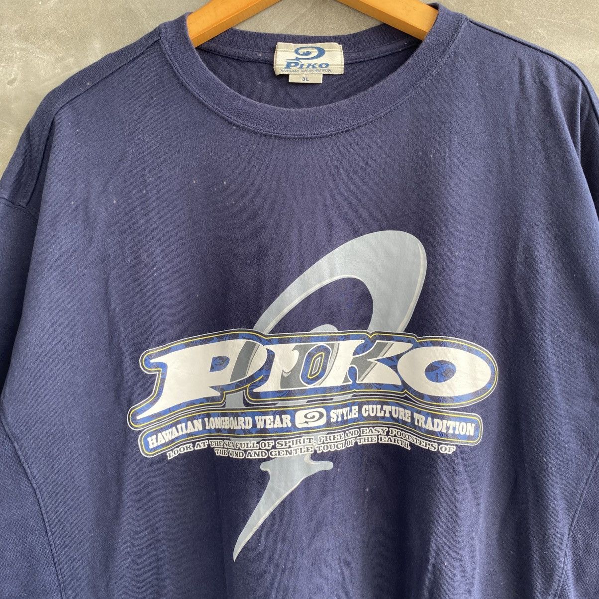 Other VINTAGE PIKO Surf HAWAIIAN LONGBOARD WEAR Size US L / EU 52-54 / 3 - 2 Thumbnail