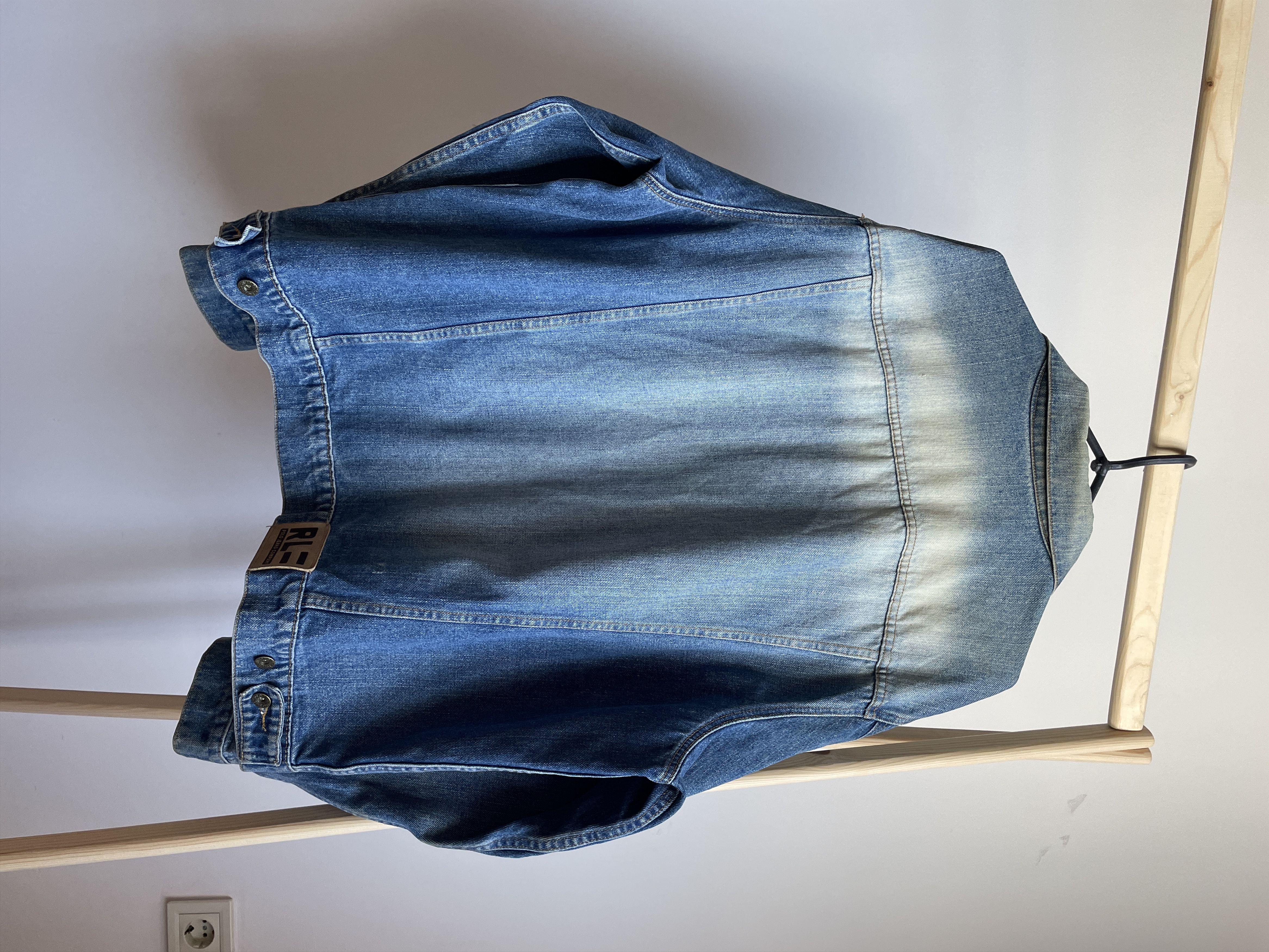 Polo Ralph Lauren Polo Ralph Lauren Extreme Sandblast Vintage 90s Denim Jacket Size US XL / EU 56 / 4 - 2 Thumbnail