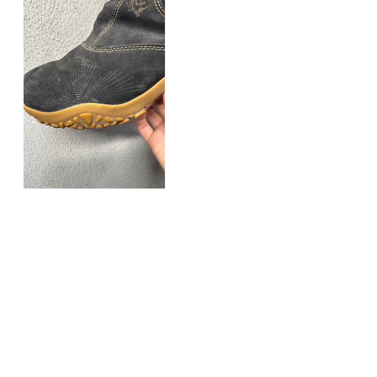 Merrell Merrell Boots Women Suede Black Winter Faux Fur Lining 8 Rubber Sole Outdoor Snow Boot Cap Toe Round Merrell 8 Women Black Winter Snow Boot Size US 8 / IT 38 - 9 Thumbnail