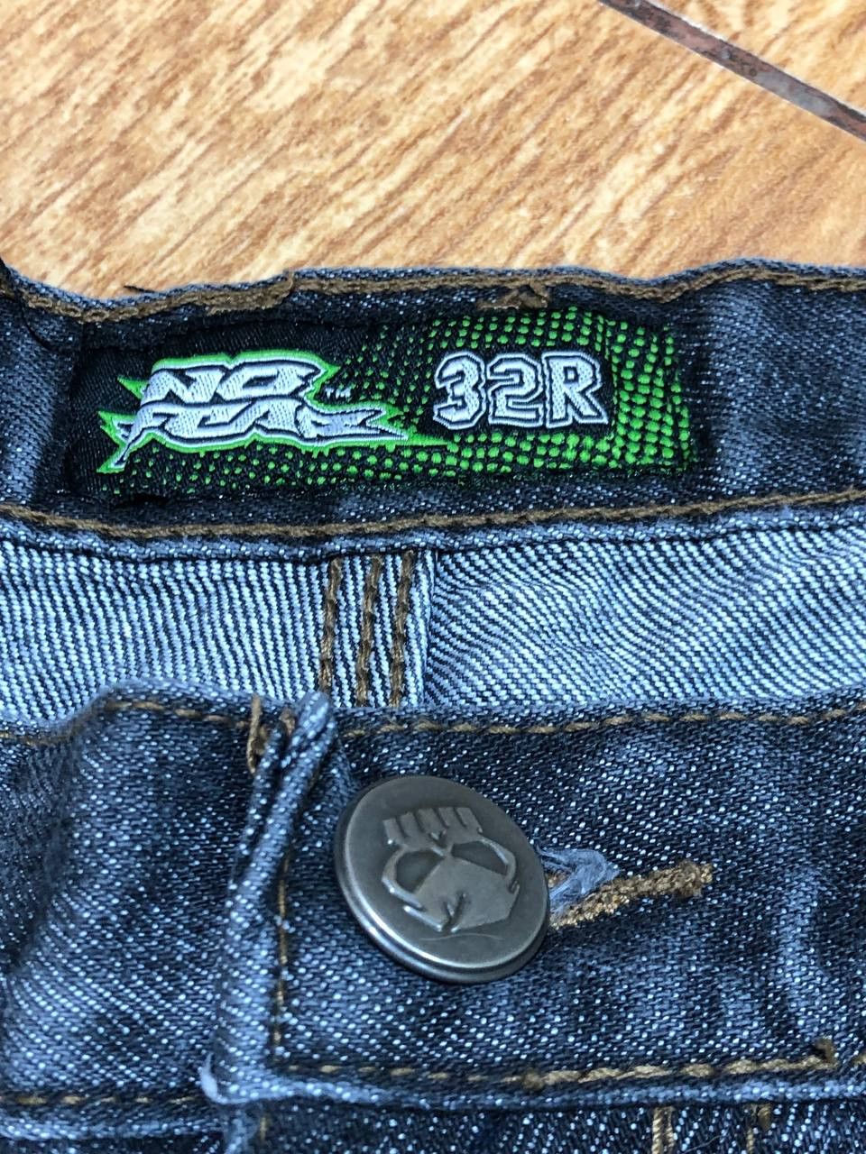 No Fear No Fear Distressed Wash Denim Jeans Vintage Y2K Size US 32 / EU 48 - 2 Thumbnail