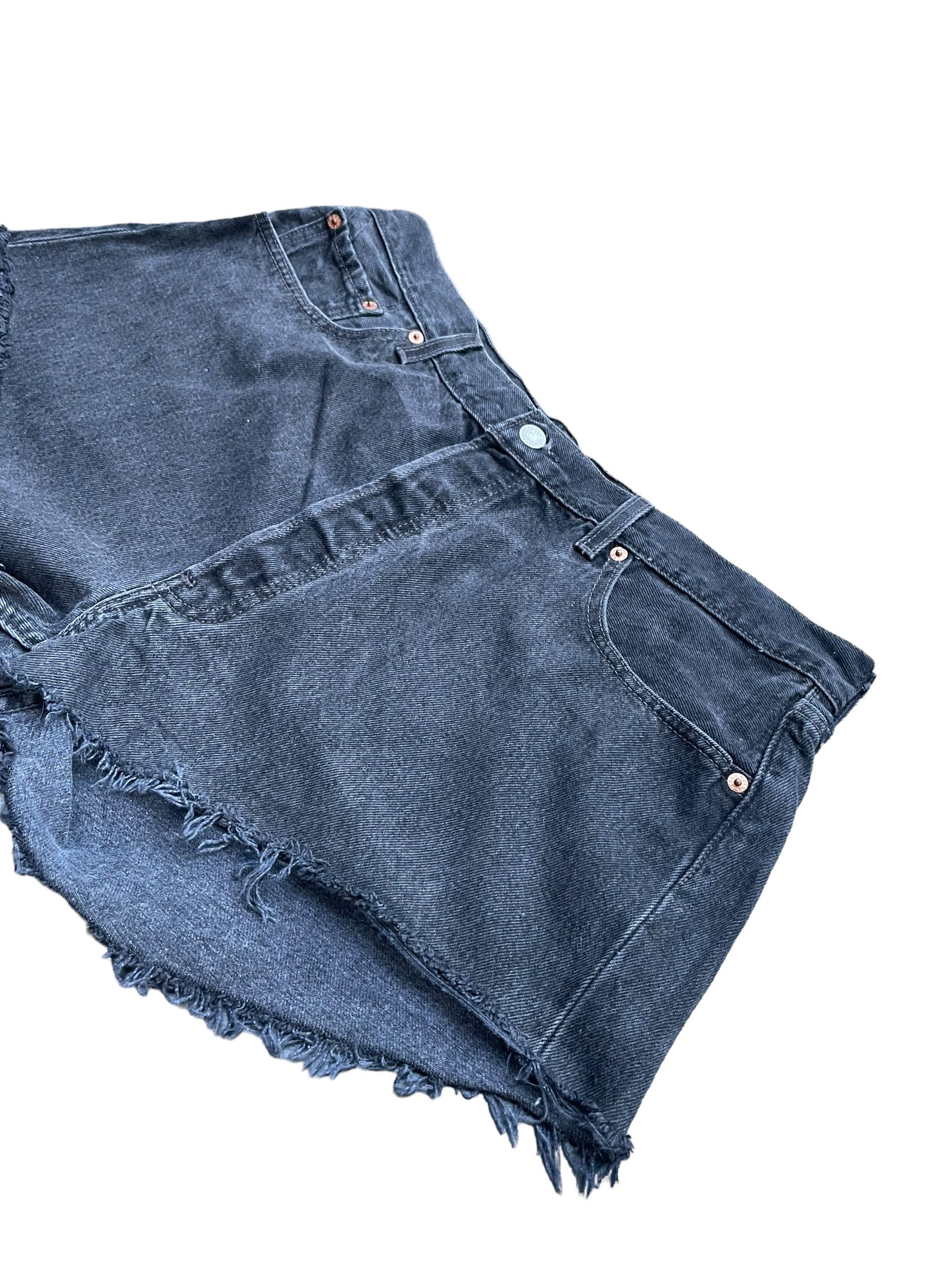 Levi's Vintage Levis 501 e Faded Denim Short Size 37" - 3 Thumbnail