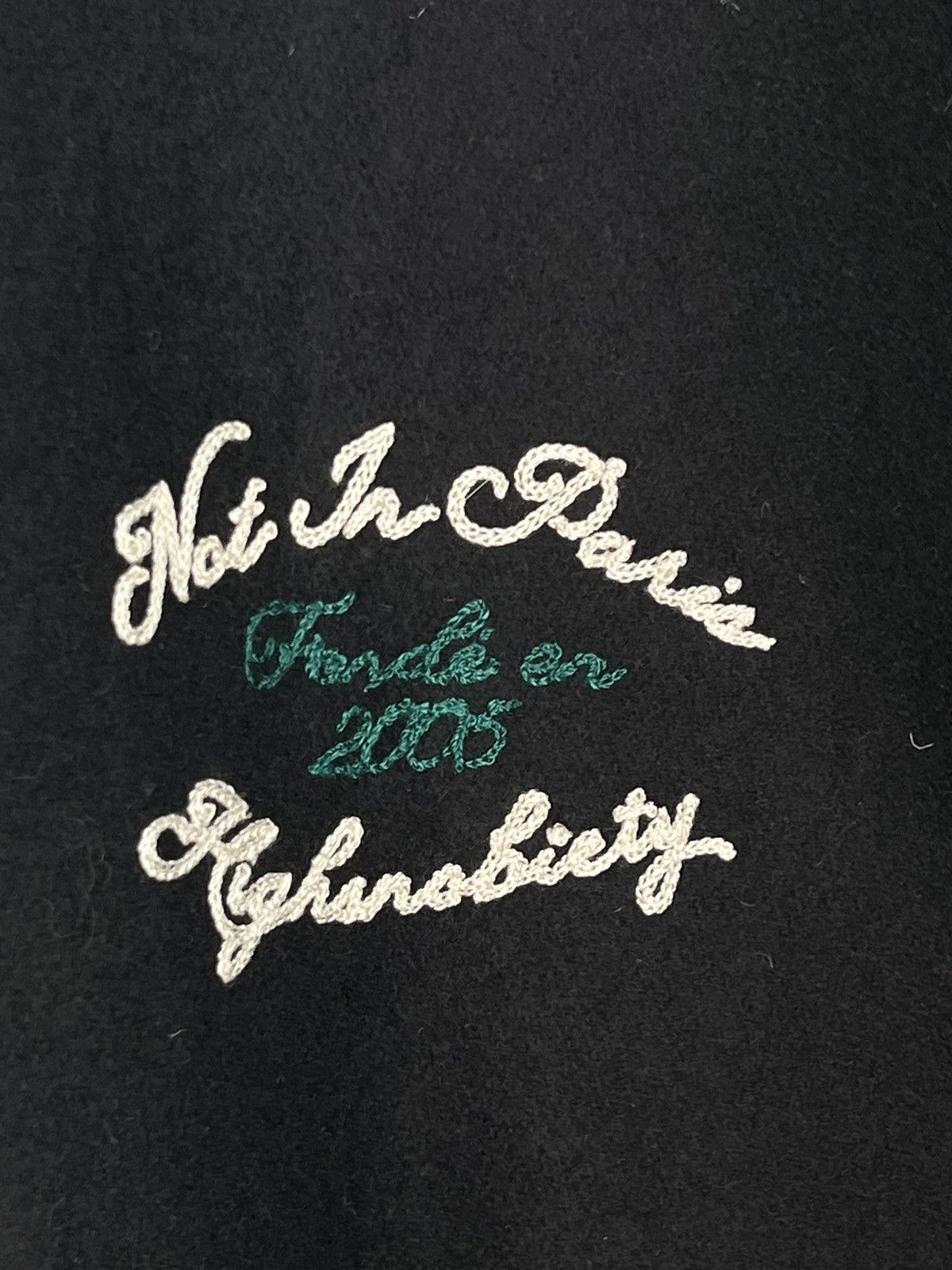 Highsnobiety Not in Paris 5 varsity jacket Size US XXL / EU 58 / 5 - 13 Thumbnail