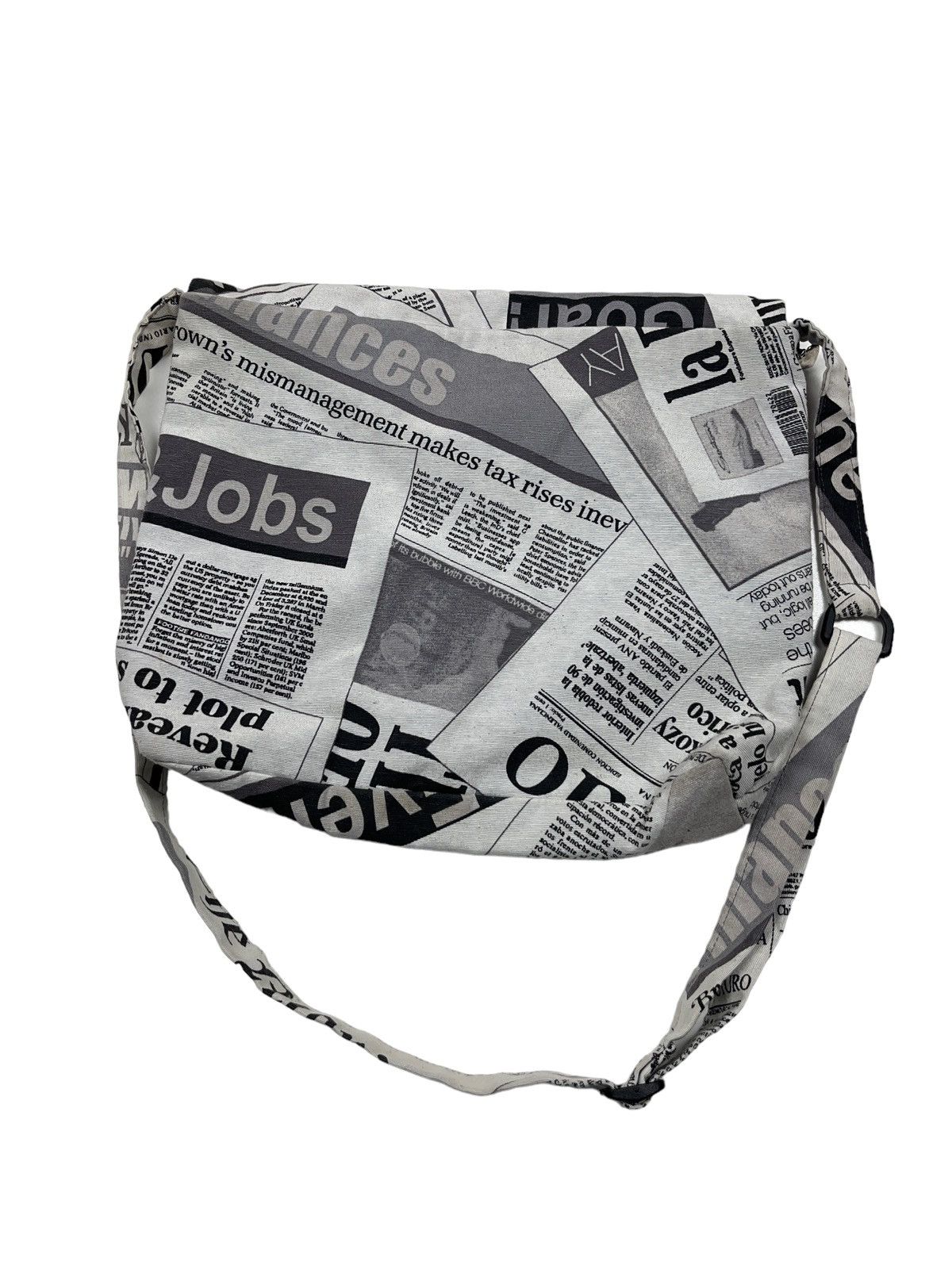 Japanese Brand × Vintage Vintage y2k John Galliano style Gazette Crossbody Bag Size ONE SIZE - 4 Thumbnail
