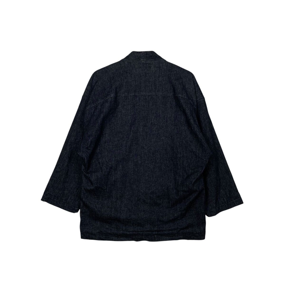 Japan Rags SAKAMOTO DENIM Blue Indigo Button Jacket #2580-C116 Size US S / EU 44-46 / 1 - 7 Thumbnail