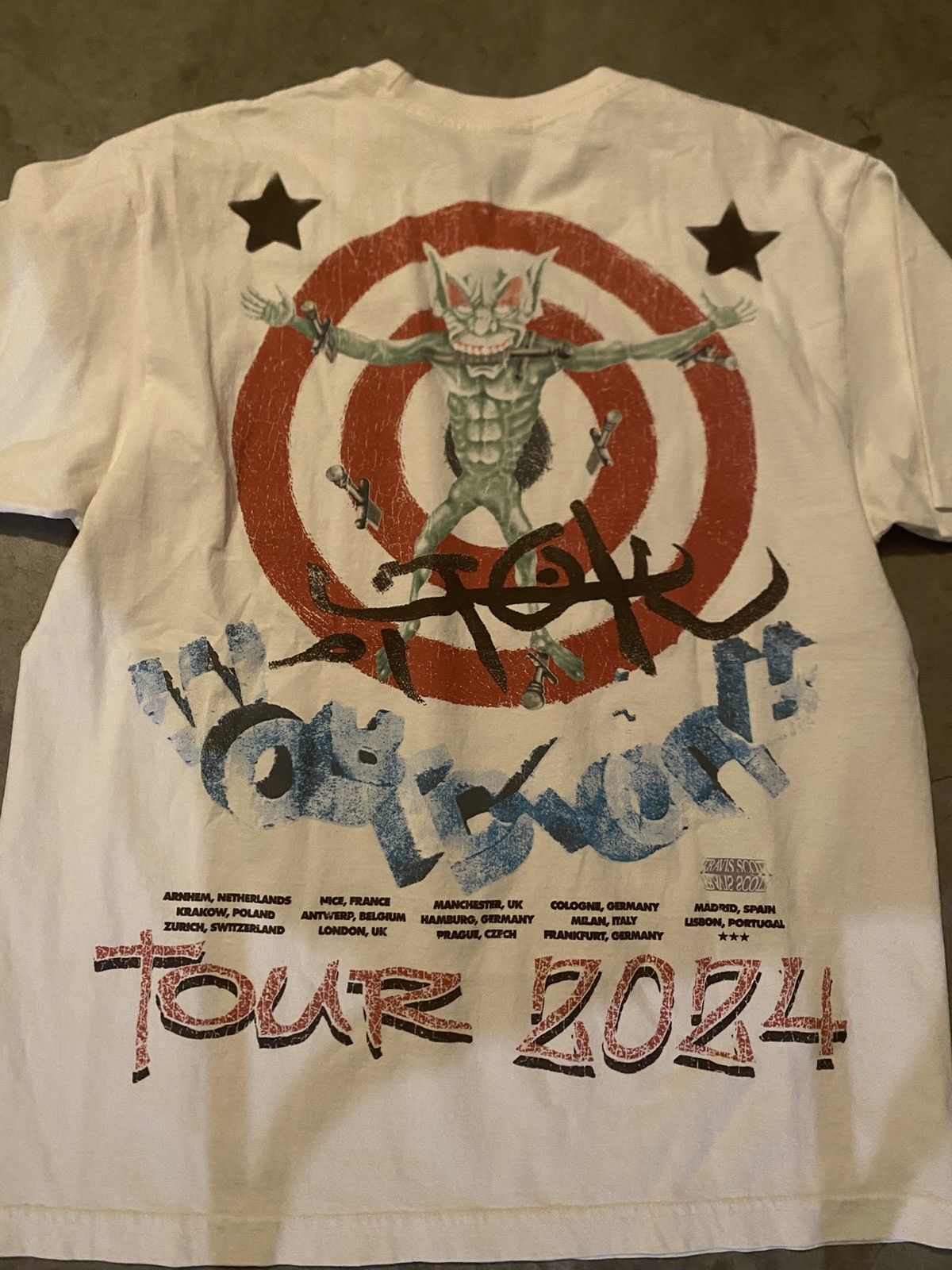 Travis Scott Travis Scott Circus Maximus Tee Size US L / EU 52-54 / 3 - 5 Thumbnail
