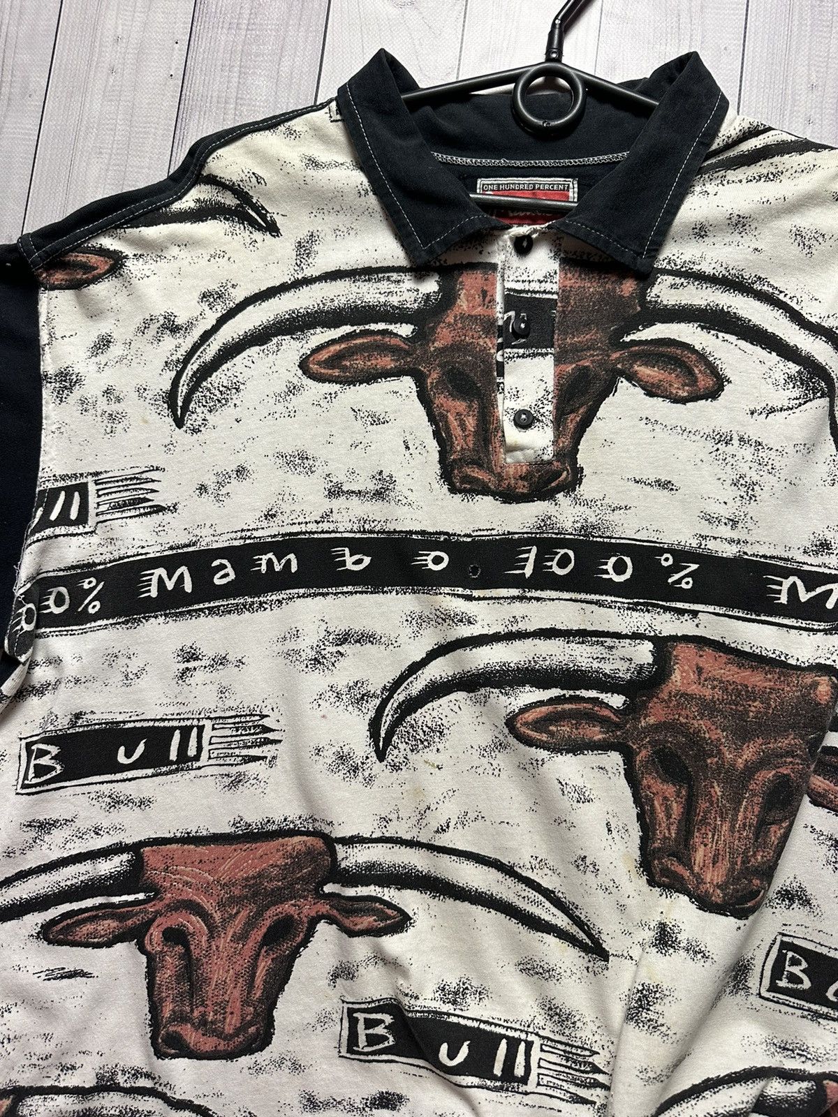 Mambo × Vintage Vintage Mambo Bull polo very logo rare size L Size US L / EU 52-54 / 3 - 8 Thumbnail