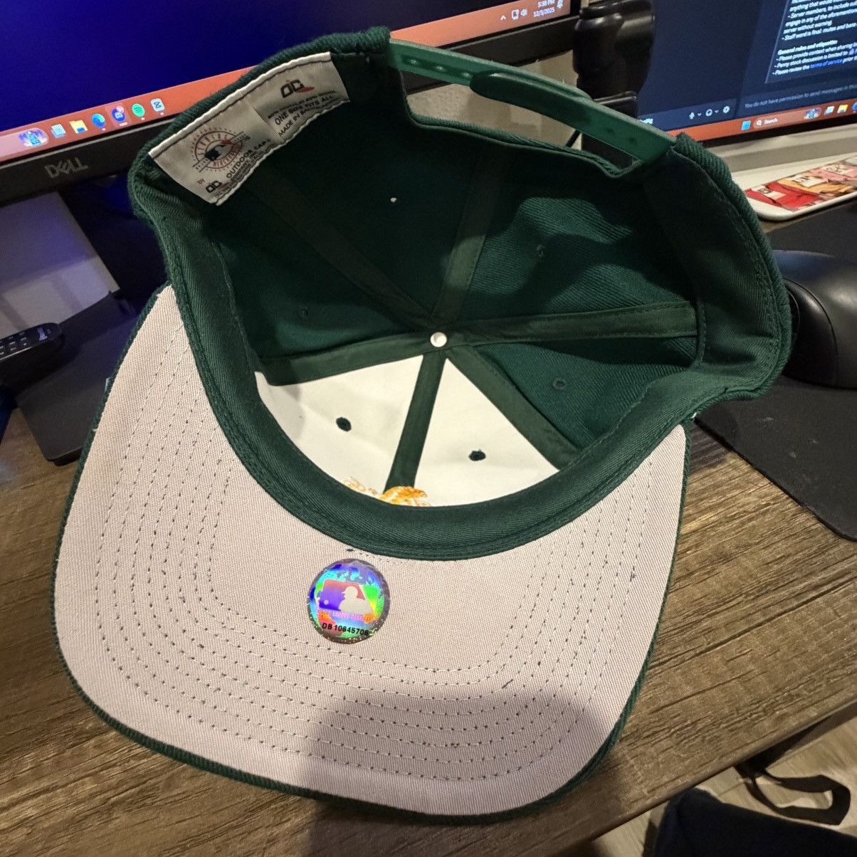 Vintage 1991 Twins Enterprise "Oakland Athletics" Snapback - OS Size ONE SIZE - 4 Thumbnail