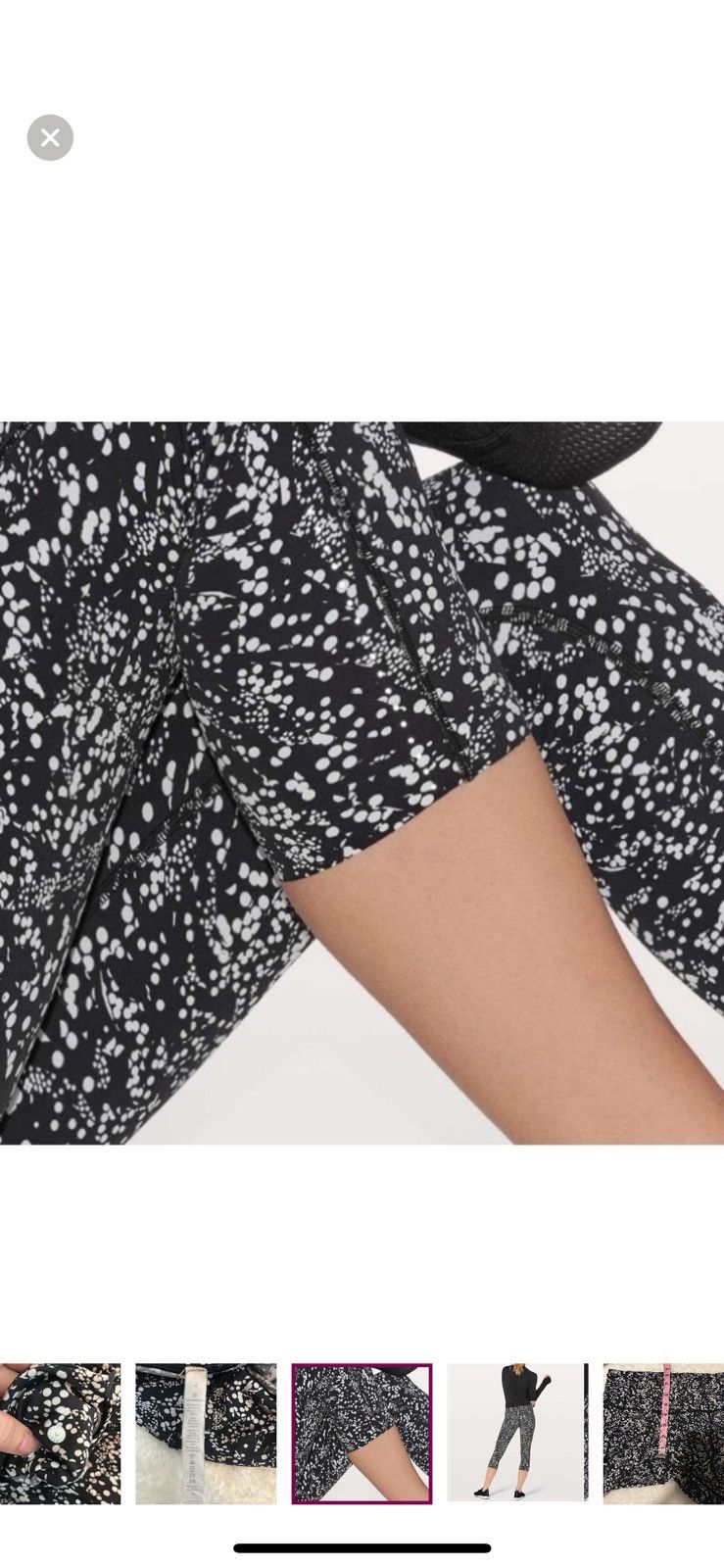 Lululemon Lululemon fast and free crop II leggings size 4 Size 27" / US 4 / IT 40 - 11 Thumbnail