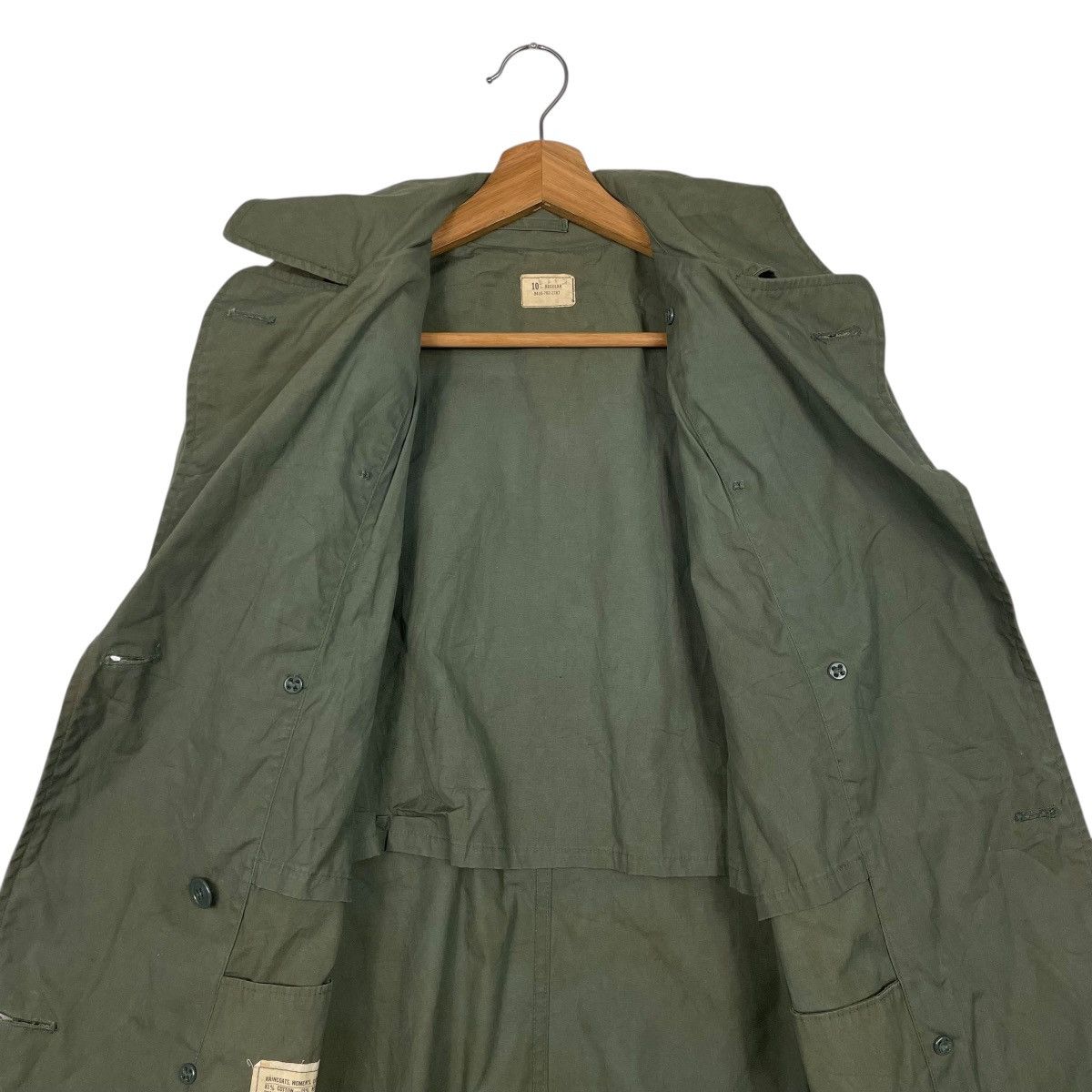 Vintage Vintage Brownwood Mfg US Military Double Breasted Trenchcoat Size L / US 10 / IT 46 - 13 Thumbnail