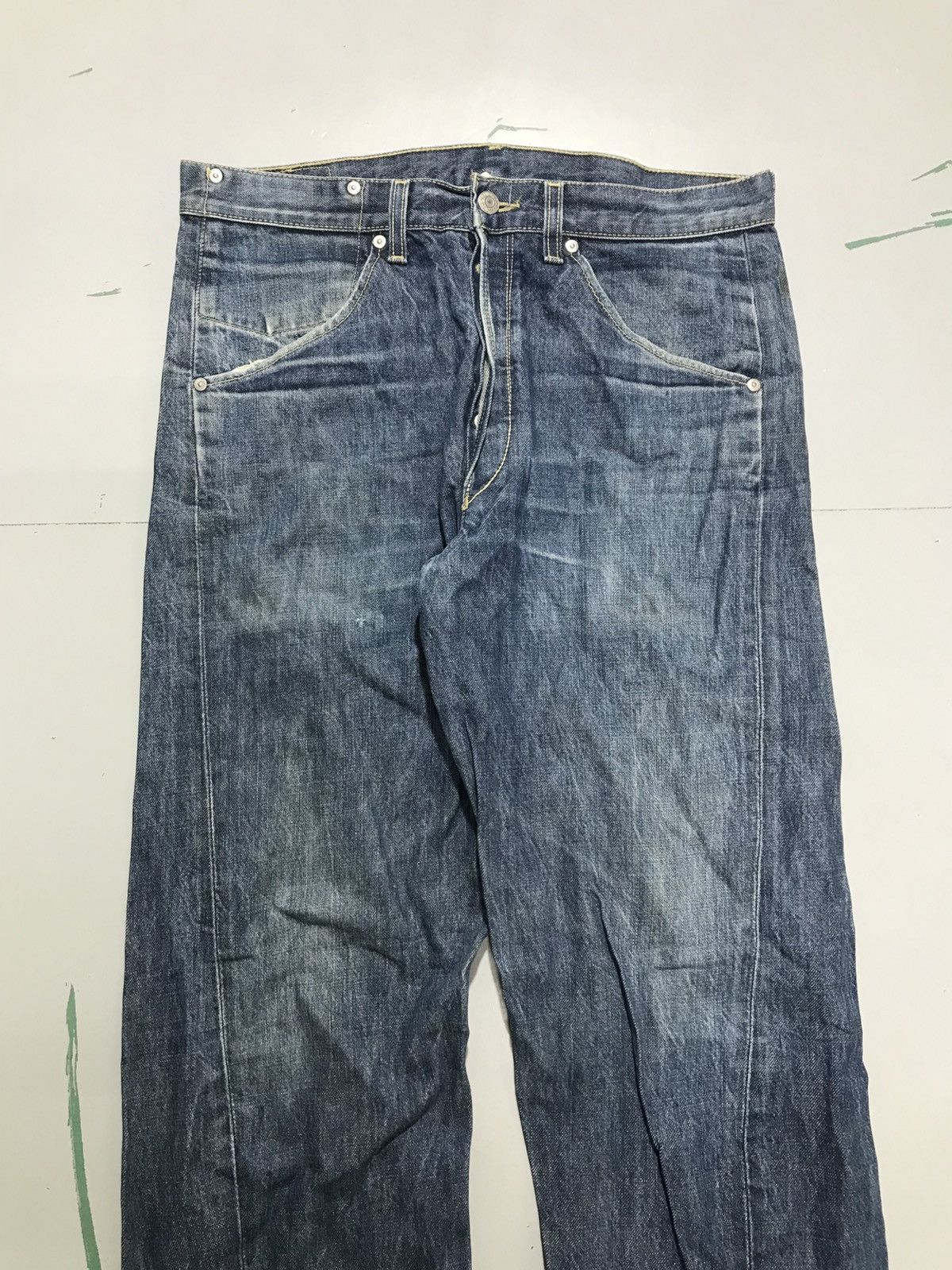 Levi's Vintage Levi’s engineer jeans Size US 34 / EU 50 - 4 Thumbnail