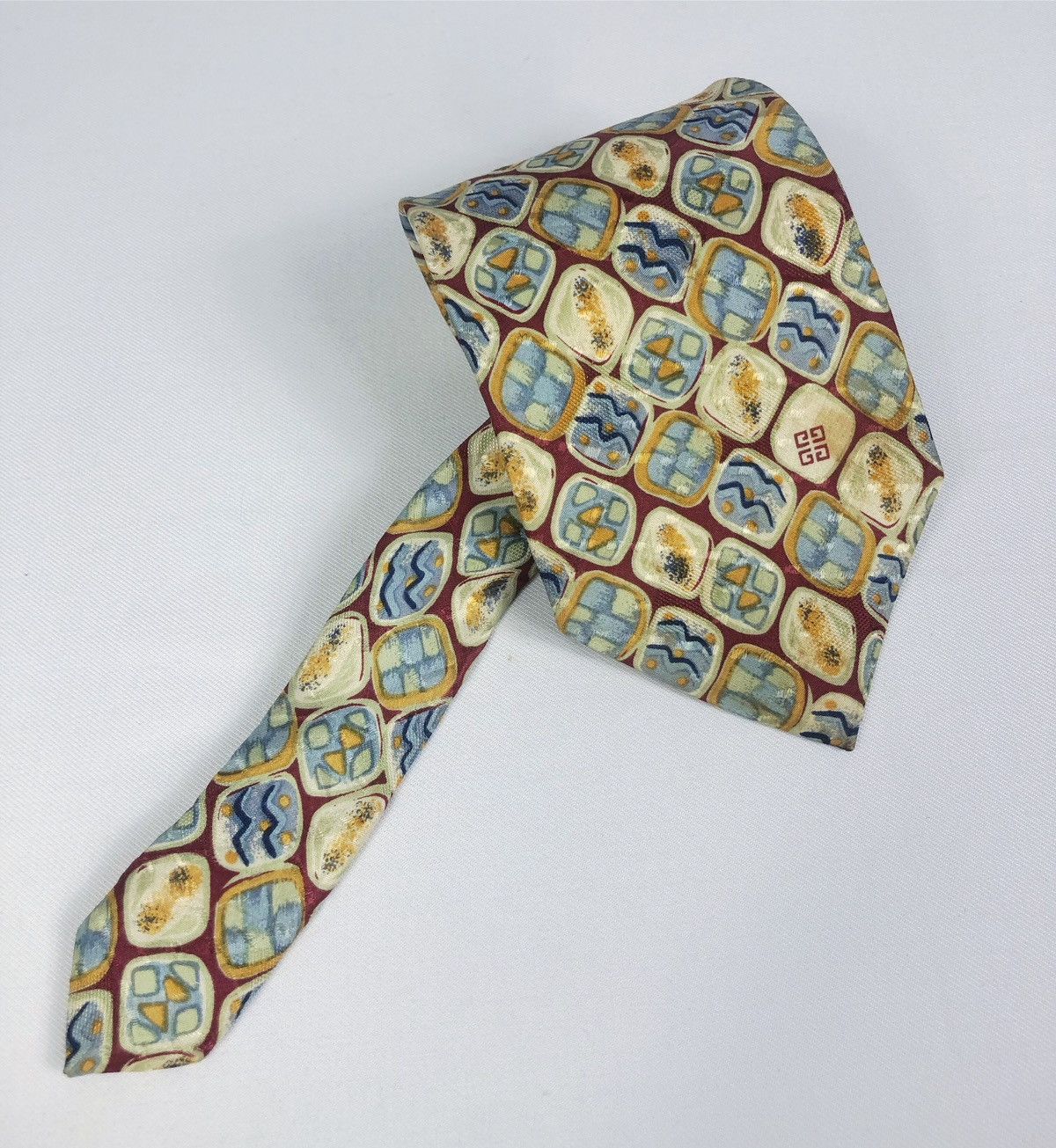 Givenchy Rare Vintage Monsieur Givenchy Silk Tie Size ONE SIZE - 10 Thumbnail