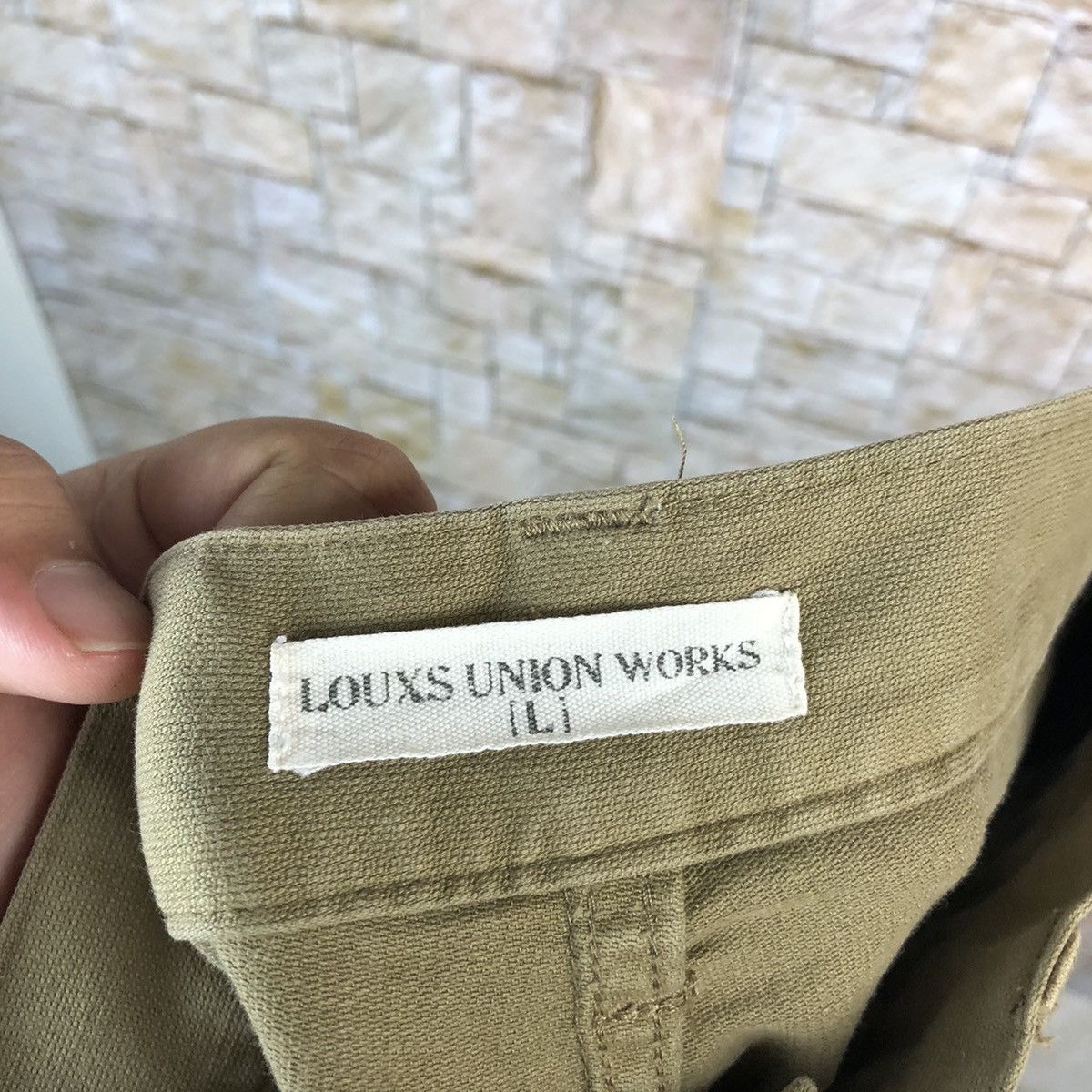 Japanese Brand Louxs Work Union Brown Cargo Multipocket Pants #A649 Size US 32 / EU 48 - 21 Thumbnail