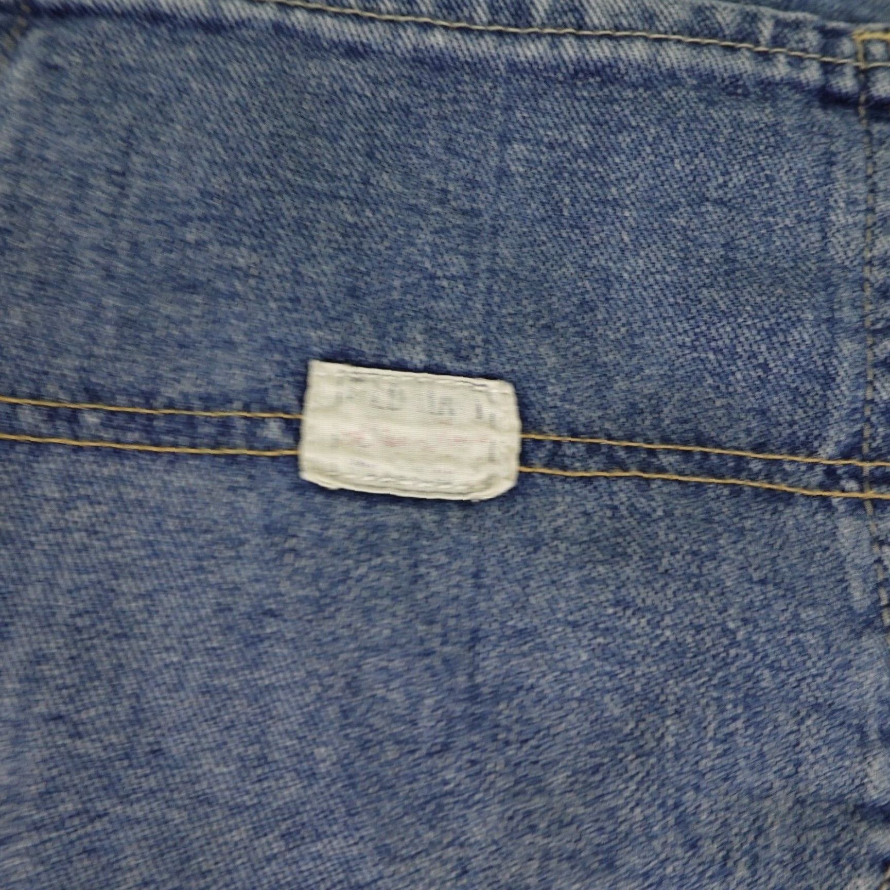 Old Navy VINTAGE Old Navy Jeans Mens 38x32 Blue Denim Wide-Leg Cotton Relaxed Fit Baggy Work Y2K Mens Size US 38 / EU 54 - 7 Thumbnail