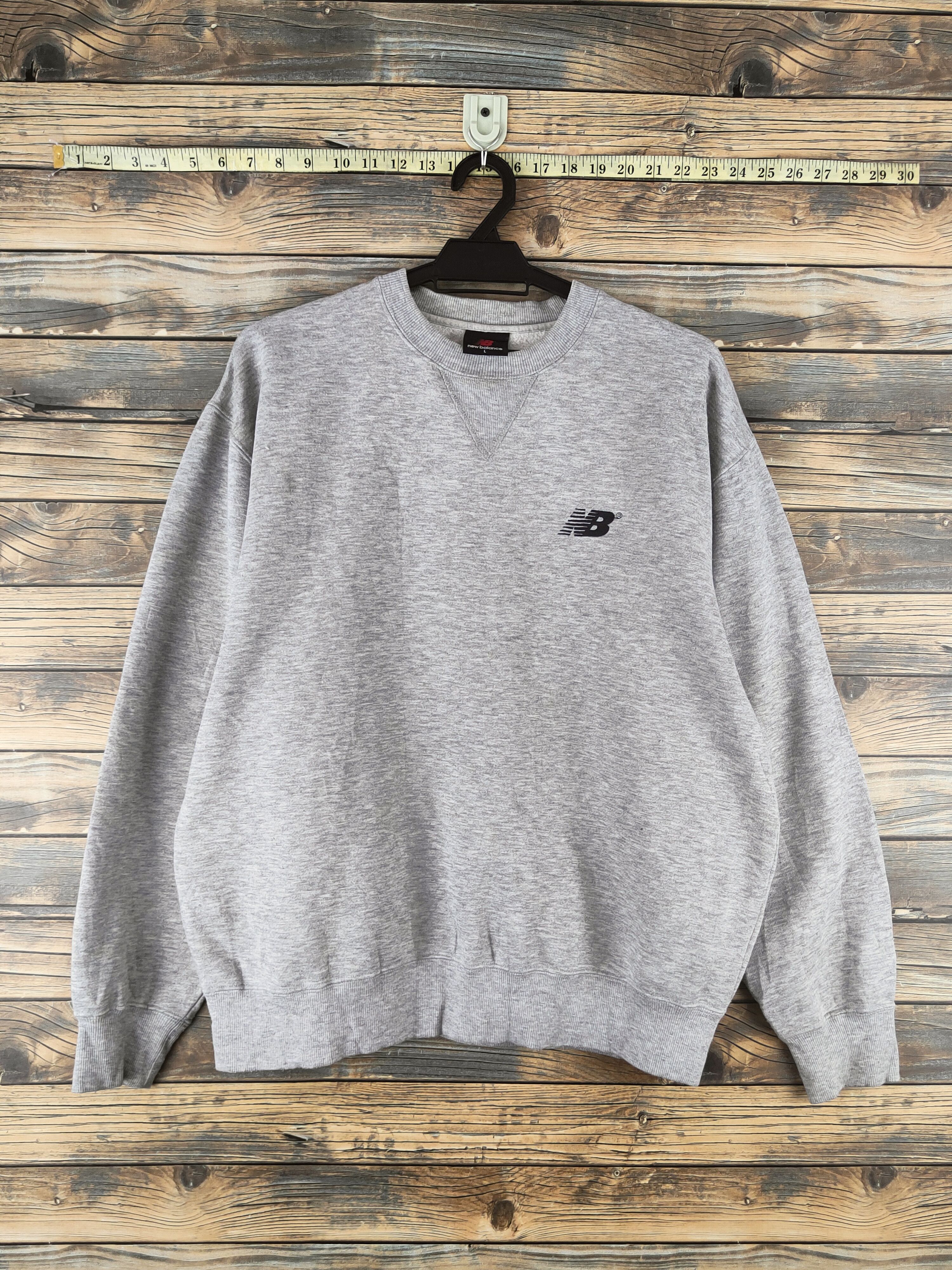 New Balance Retro New Balance Gray Sweatshirts Size US L / EU 52-54 / 3 - 1 Thumbnail