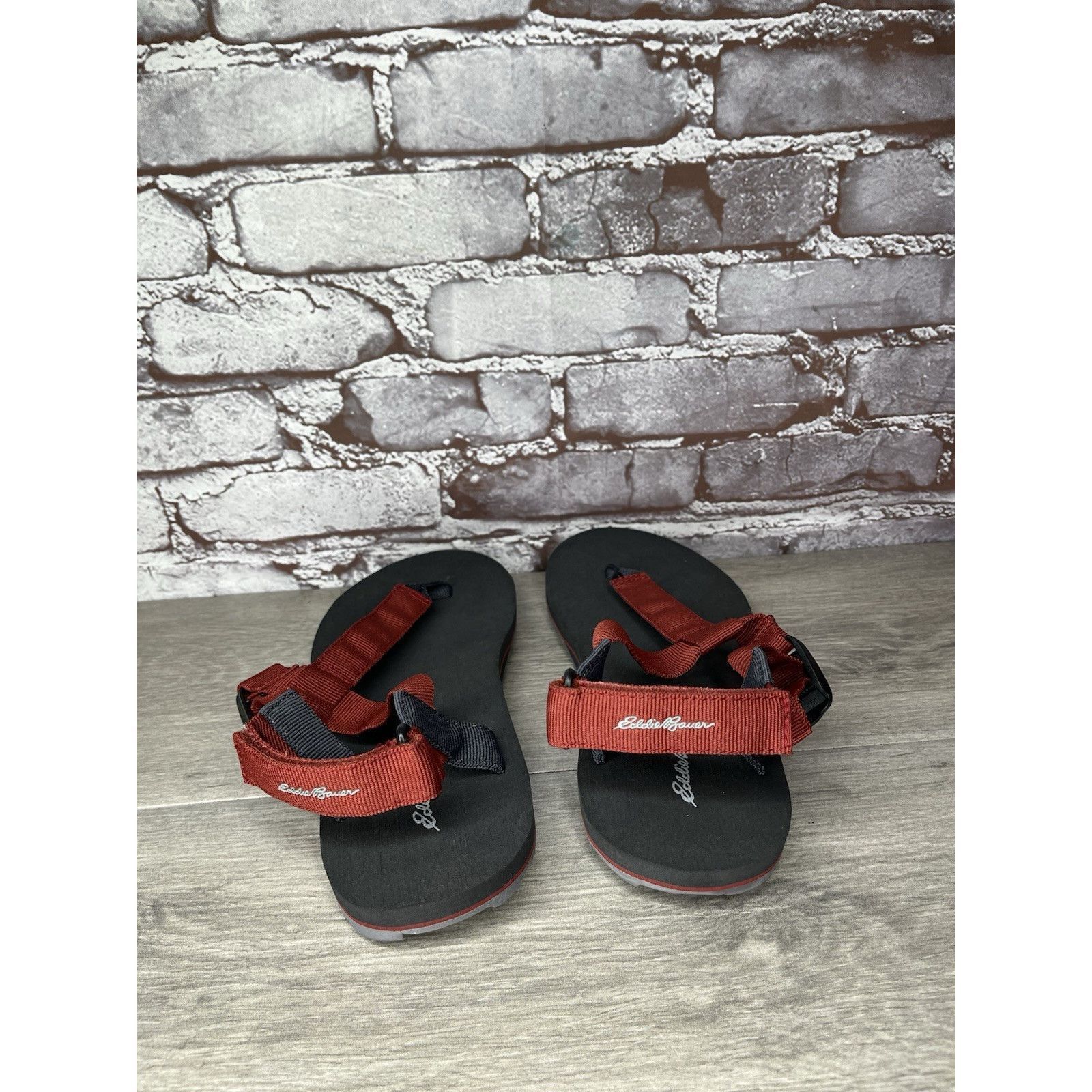 Eddie Bauer Eddie Bauer Minimalist T-Strap Thong Vibram bedrock Red Sand Size US 9 / IT 39 - 6 Thumbnail