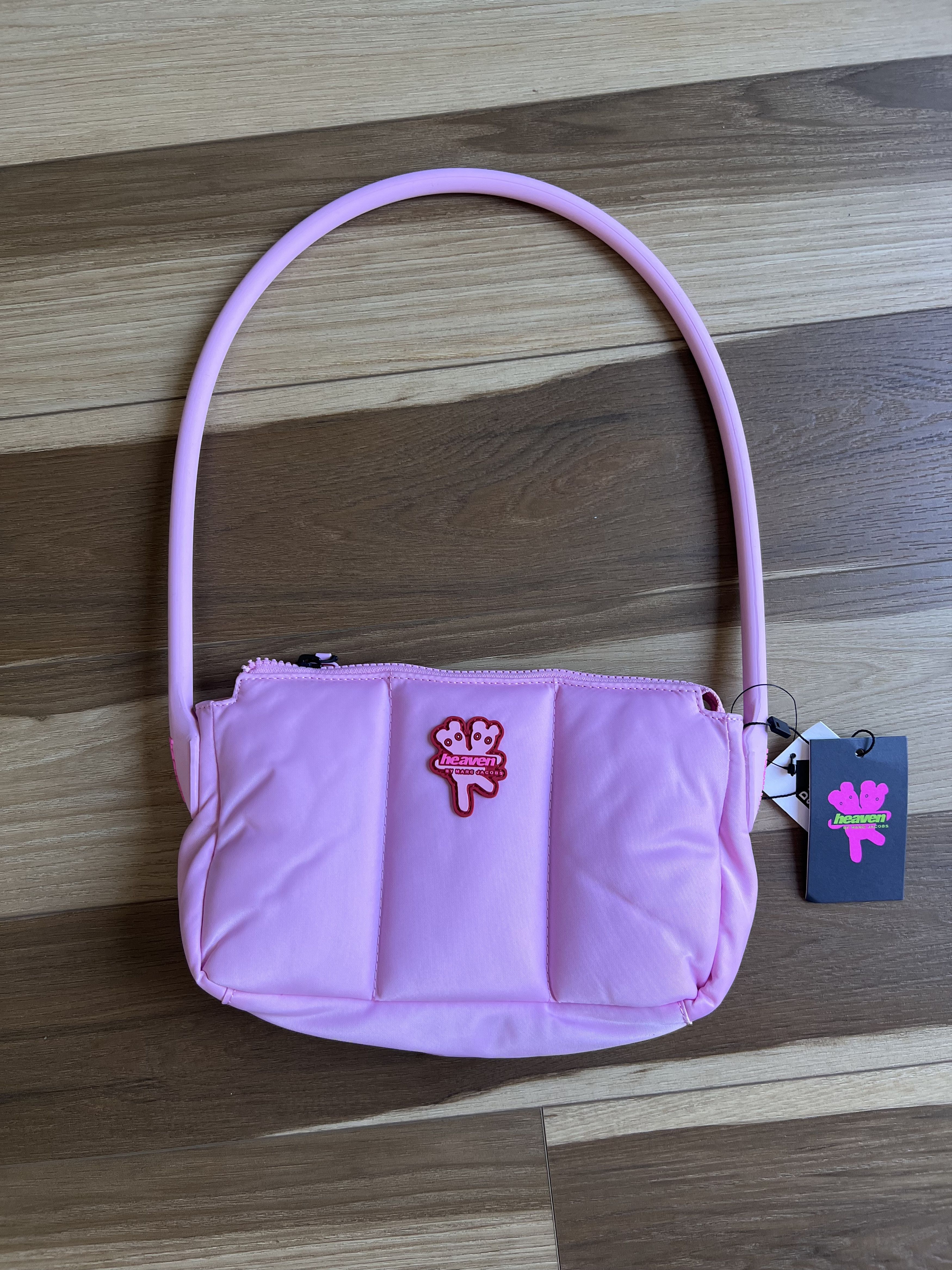 heaven by marcjacobs×sandy Liang コラボバッグ Marc Jacobs Heaven x Sandy Liang Bag Pink in Polyester with