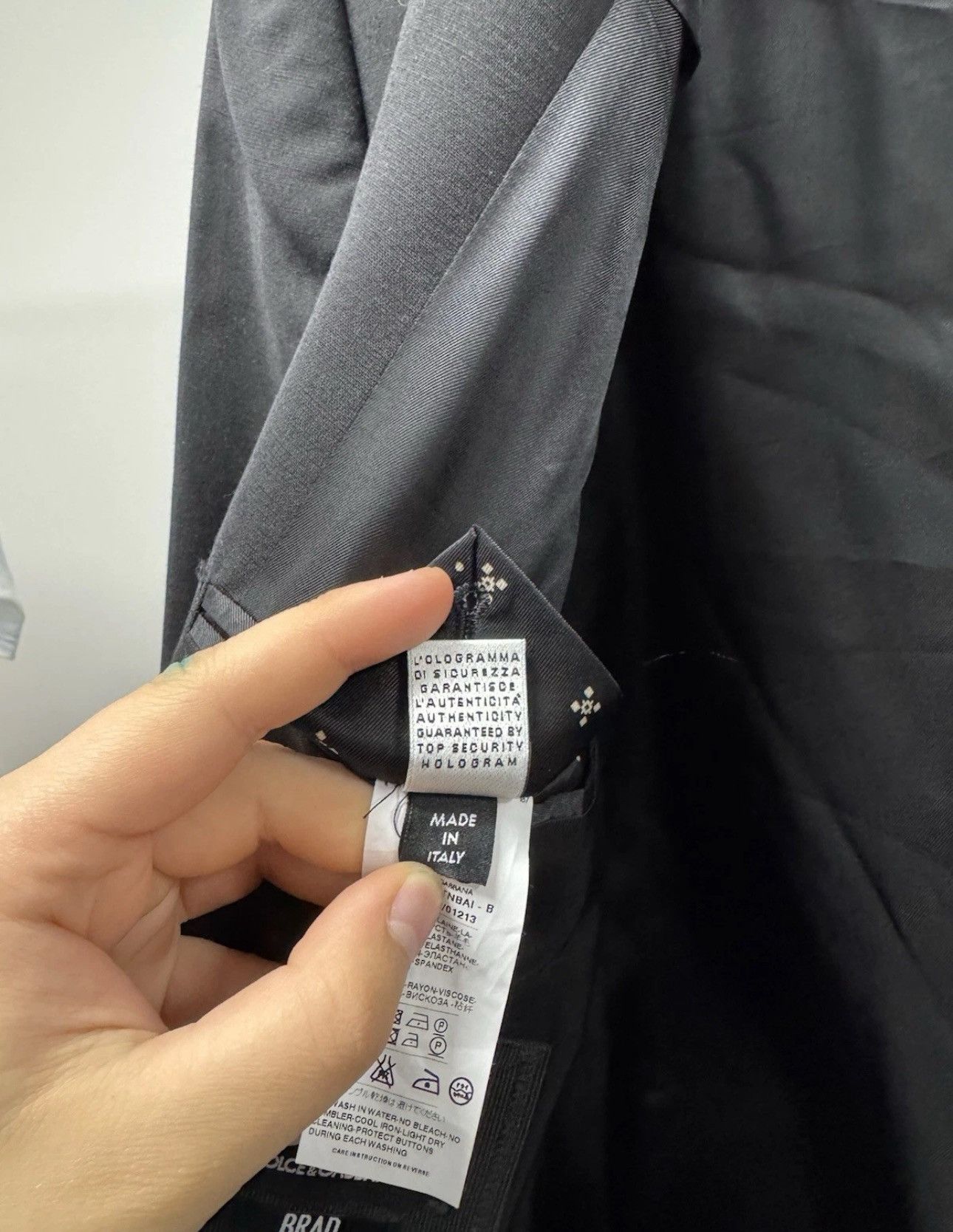 Designer × Dolce & Gabbana Dolce&Gabbana Brad Luxury Blazer Jacket Made in Italy Size 52R - 8 Thumbnail