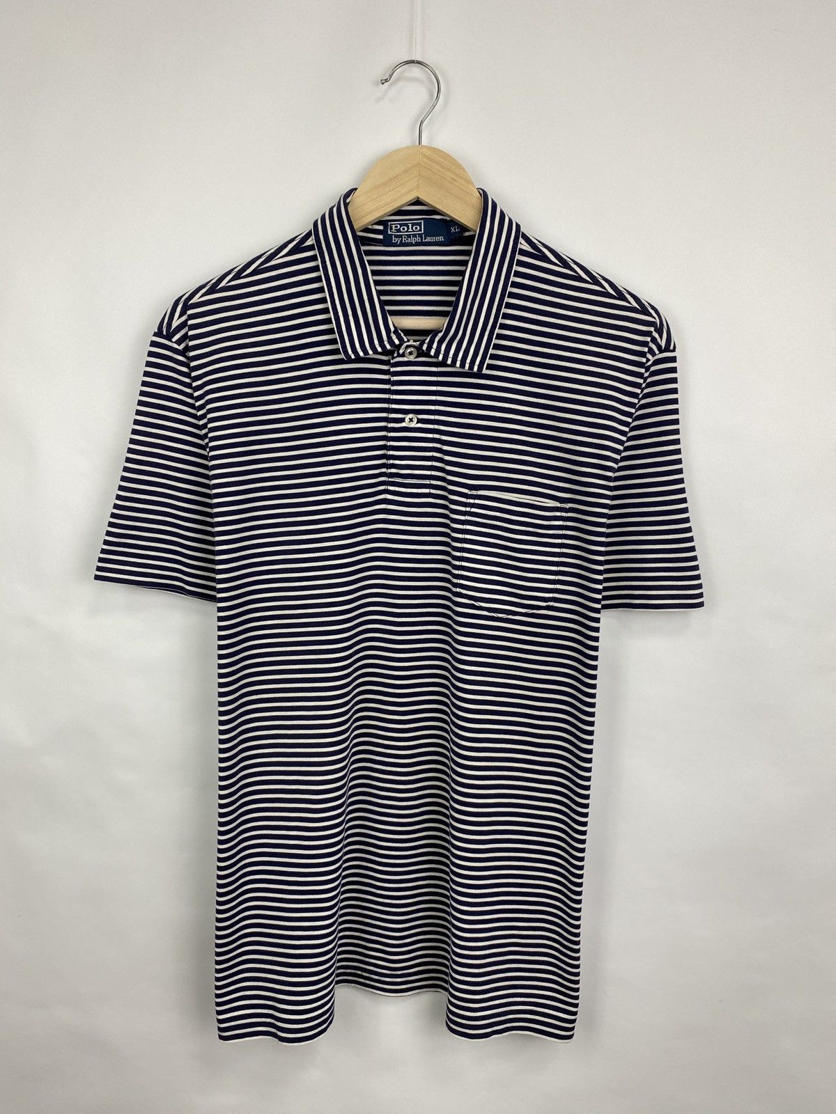 Polo Ralph Lauren 🇺🇸 Vintage 90s Polo Ralph Lauren USA Polo T-Shirt Chief Keef Size US L / EU 52-54 / 3 - 3 Thumbnail
