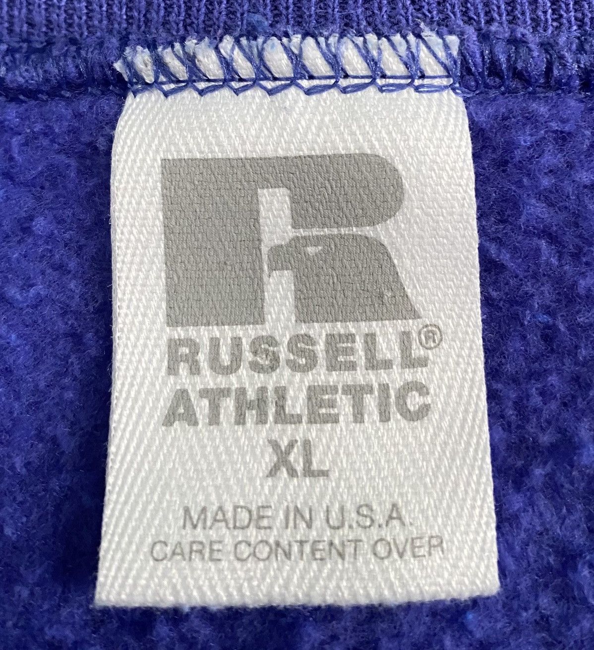 Russell Athletic Vintage 90’s Russell Athletic Purple Sweatshirt Womens XL Size XL / US 12-14 / IT 48-50 - 5 Thumbnail